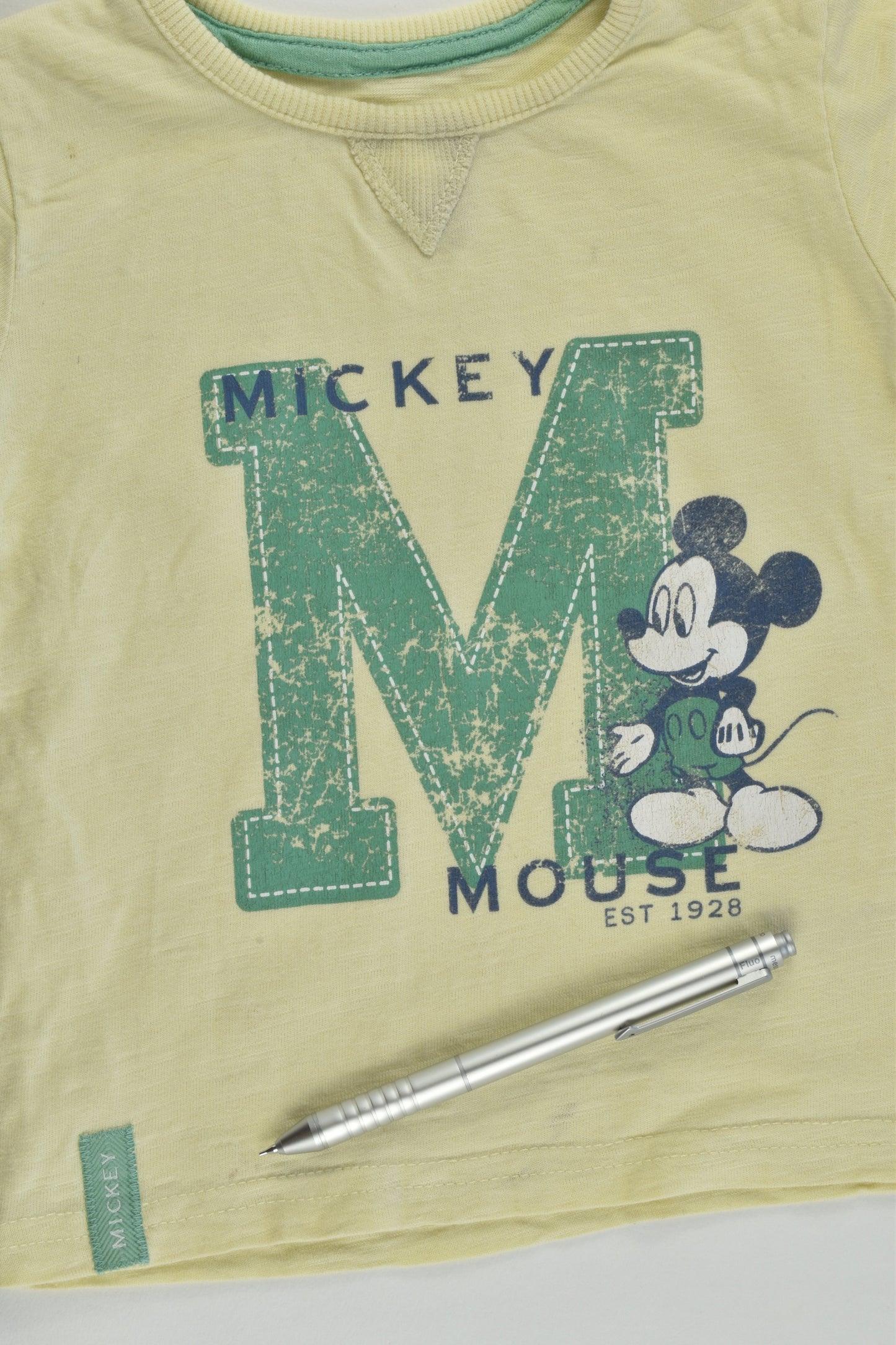 Disney Baby at George Size 0 (6-9 months) Mickey Mouse T-shirt