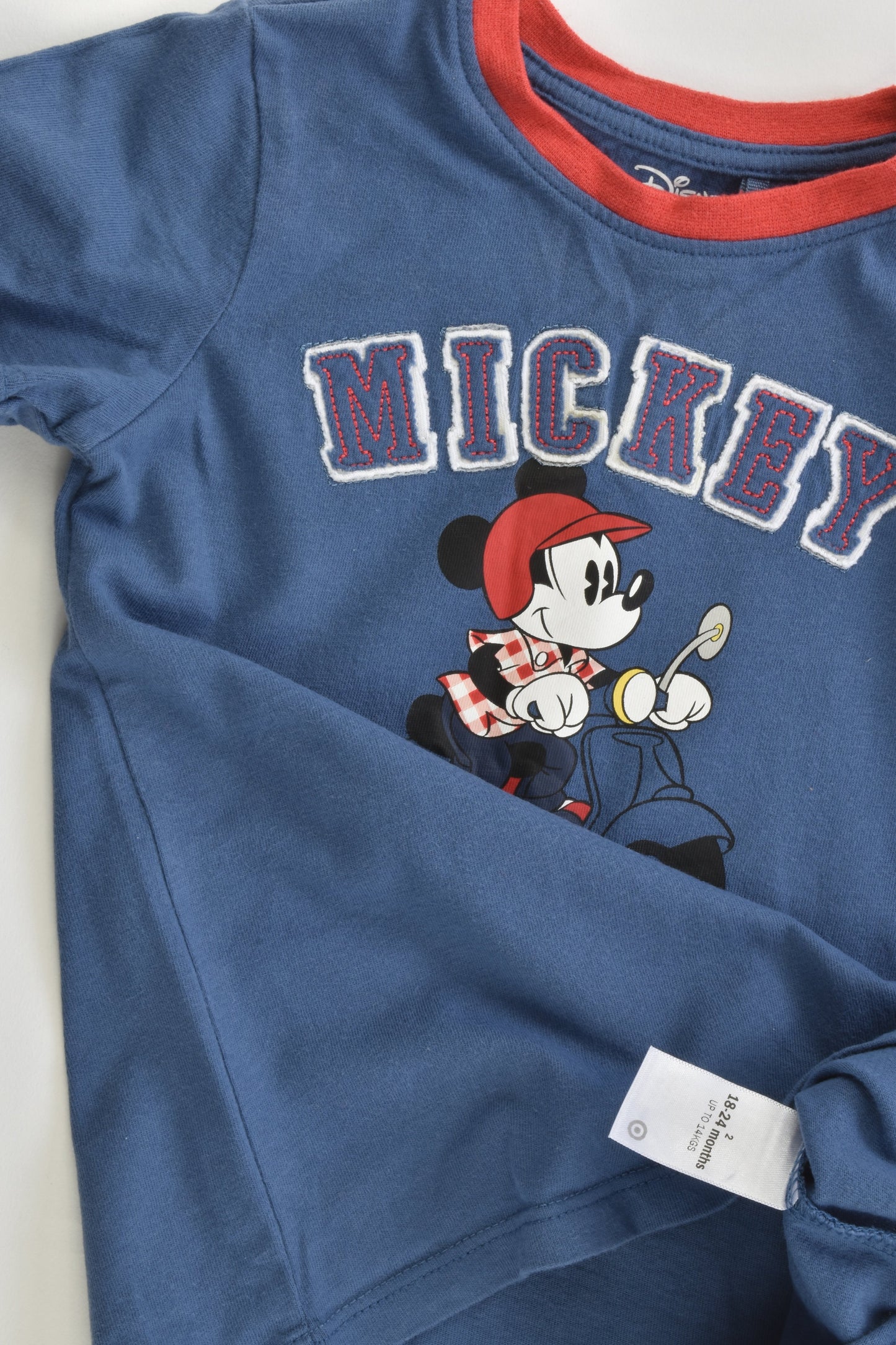 Disney Baby (Target) Size 2 (18-24 months) Mickey Mouse T-Shirt