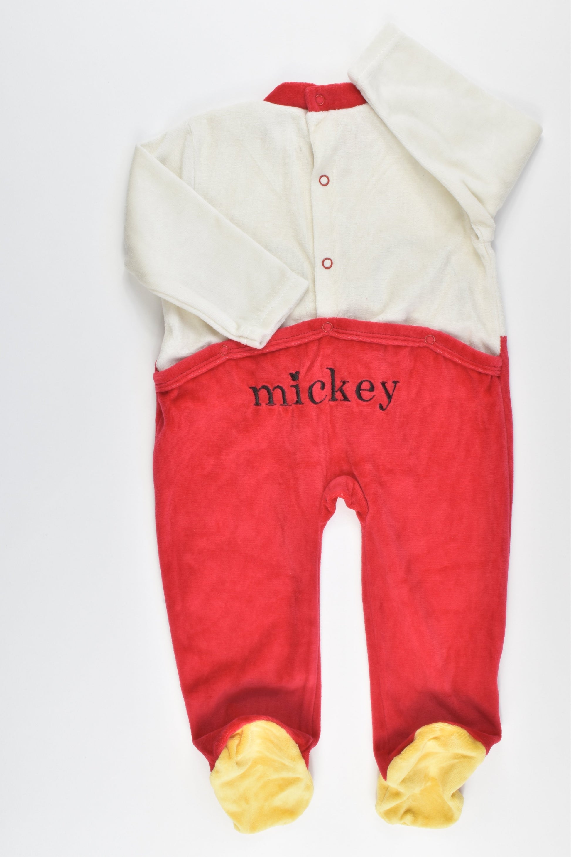 Disney Mickey Size 0 Velour Romper