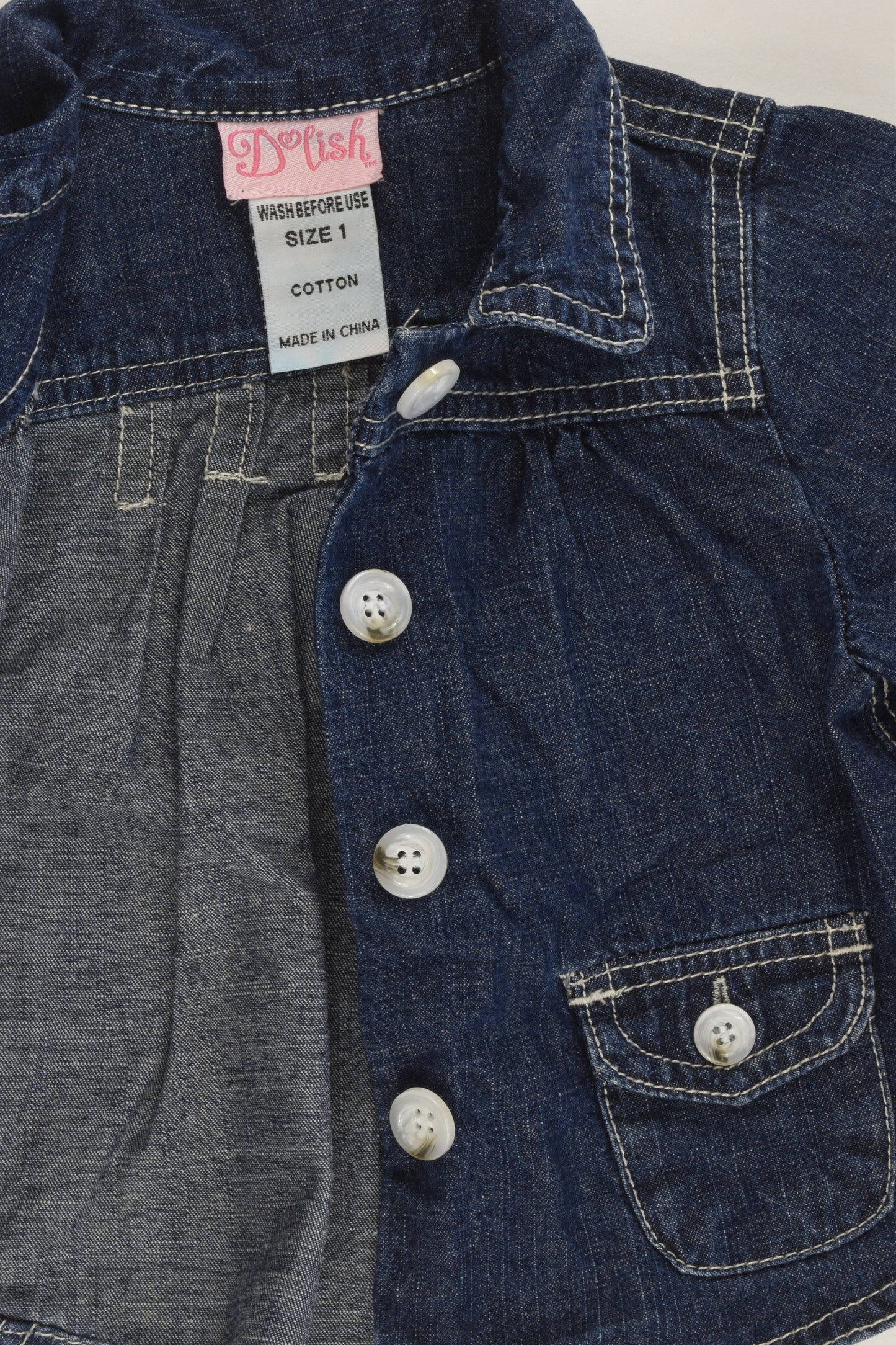 D'lish Size 1 Denim Jacket