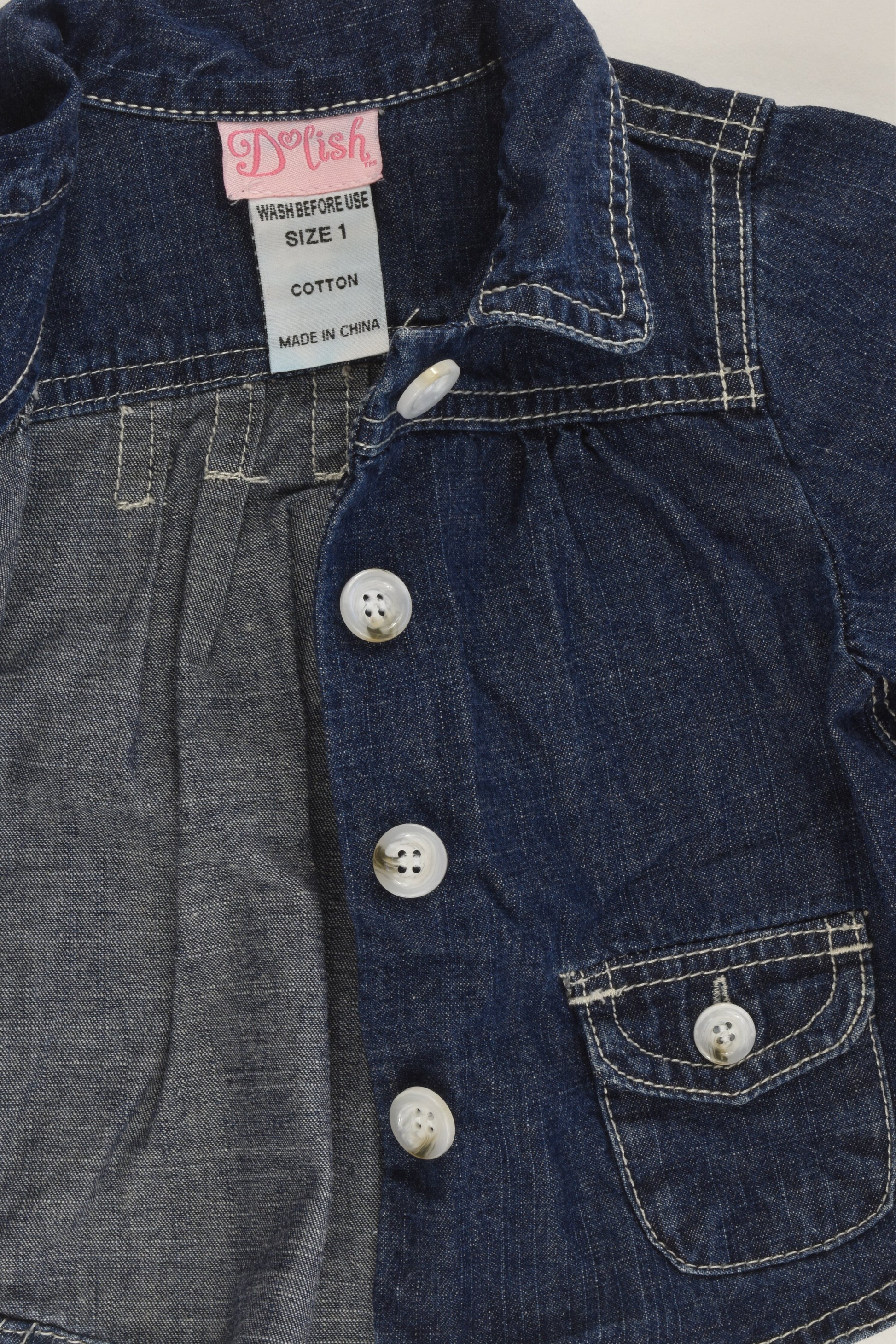 D'lish Size 1 Denim Jacket