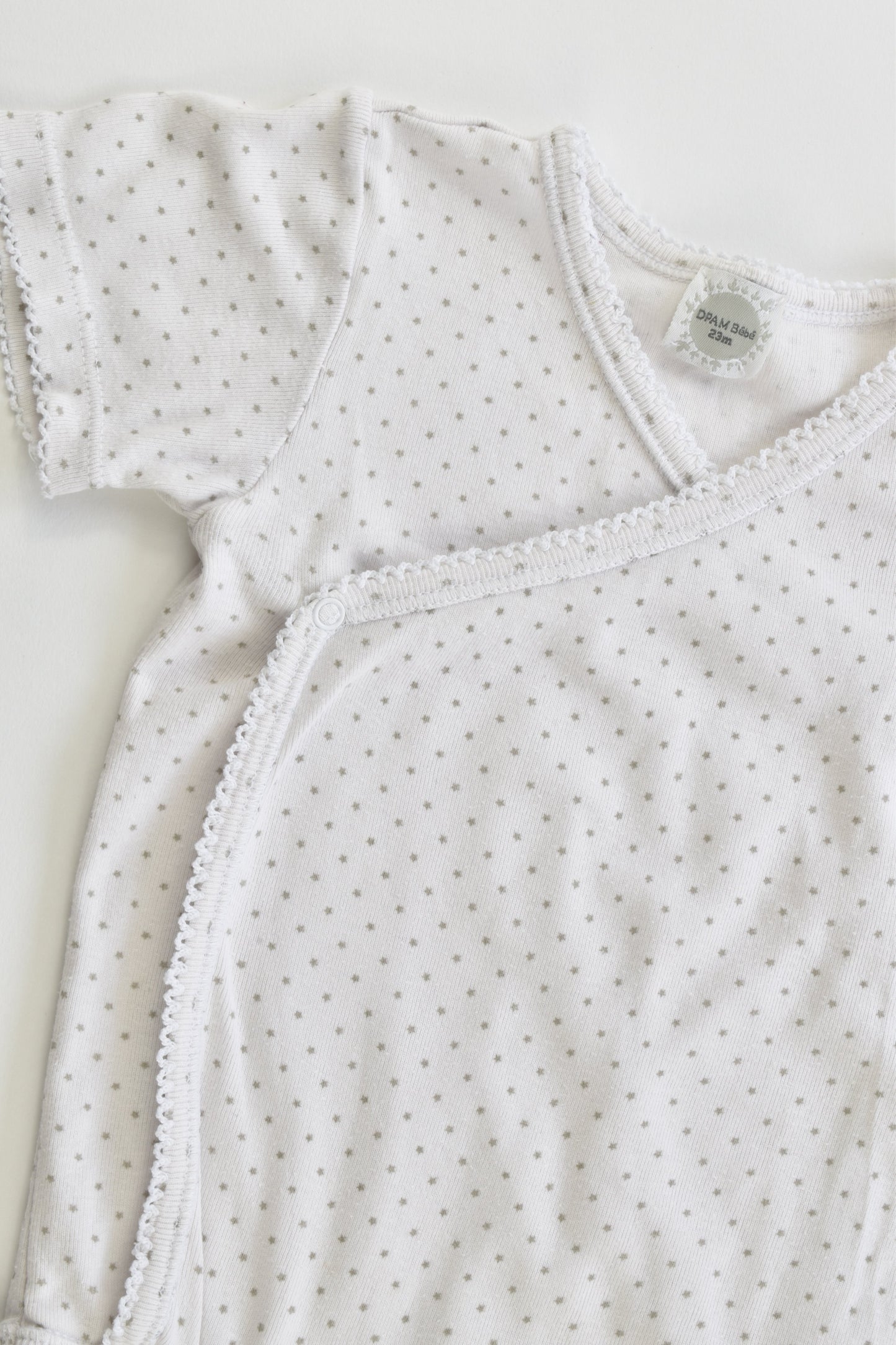 Du Pareil au Même (France) Size 1 (23 months) Stars Bodysuit