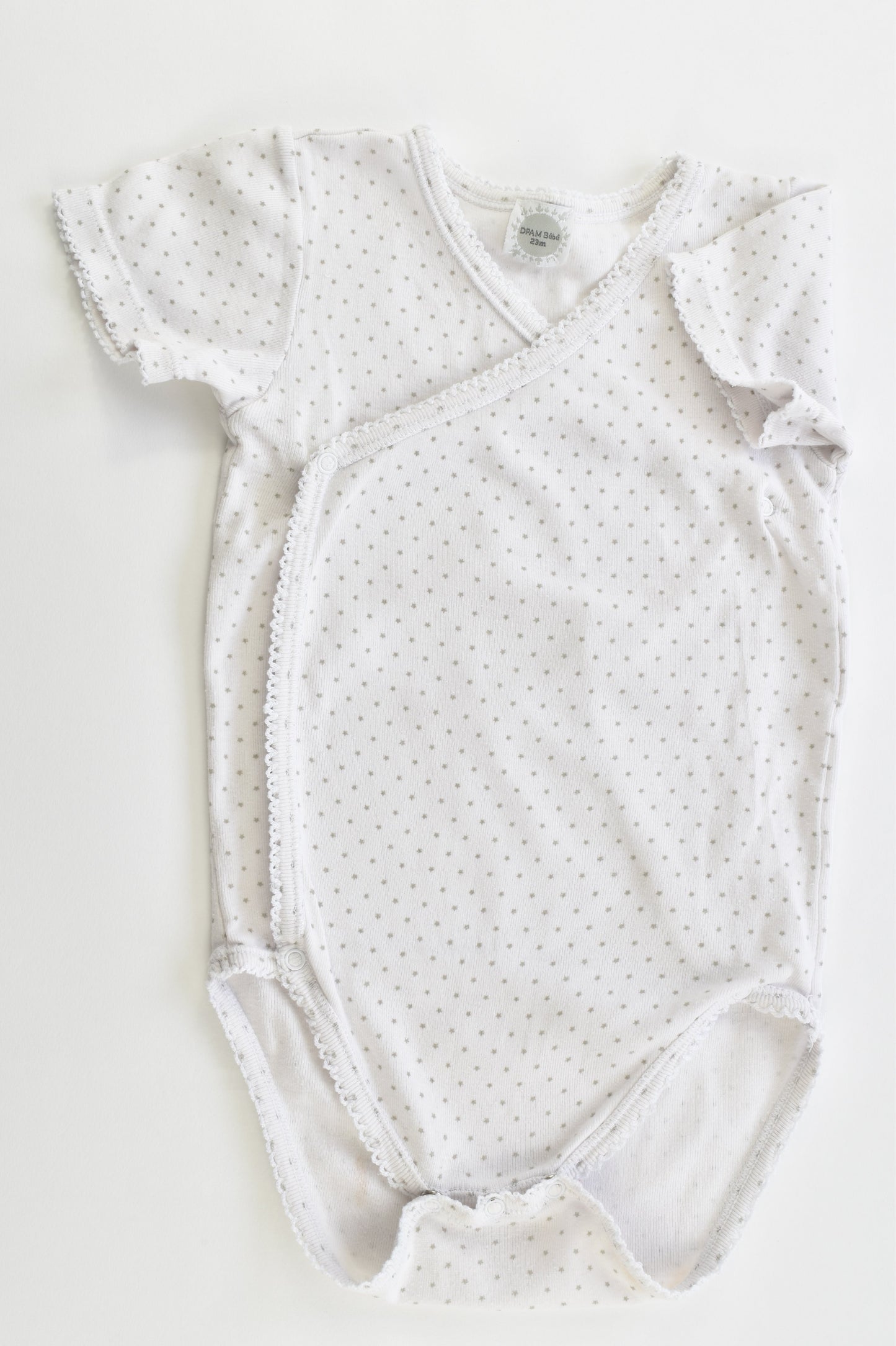 Du Pareil au Même (France) Size 1 (23 months) Stars Bodysuit
