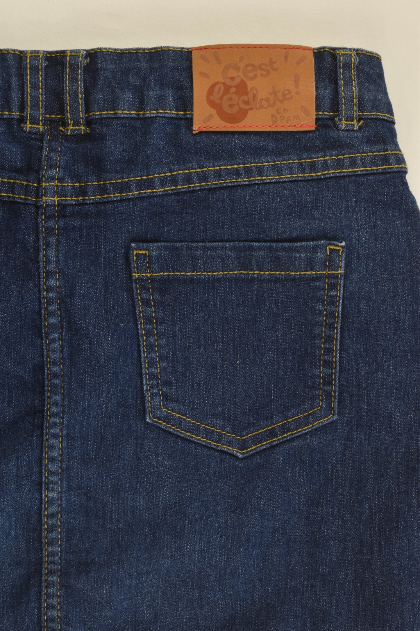 Du Pareil au Même (France) Size 10 (140 cm) Stretchy Denim Skirt