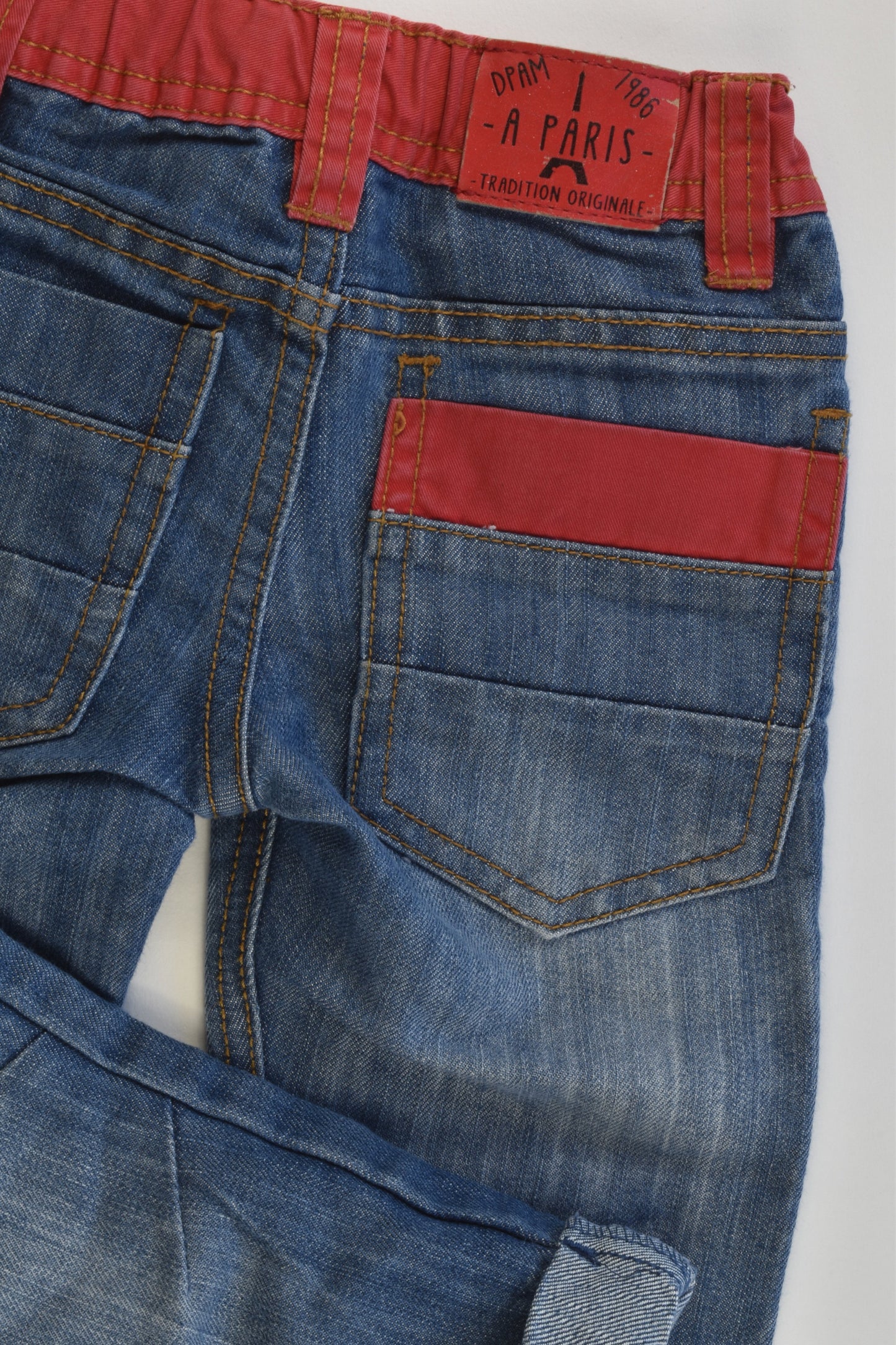 Du Pareil Au Même (France) Size 2-3 (94 cm) Denim Pants
