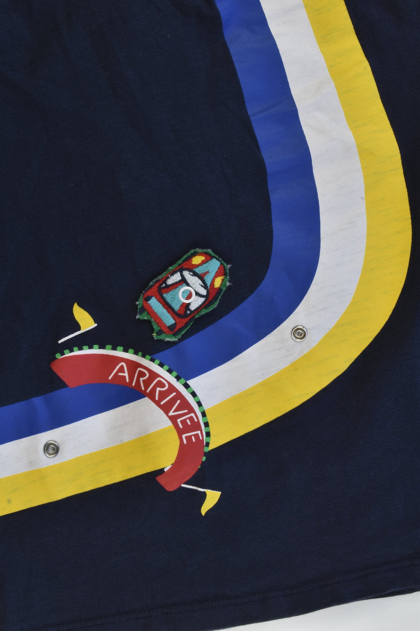 Du Pareil Au Même (France) Size 3-4 (104 cm) Racing Track Top