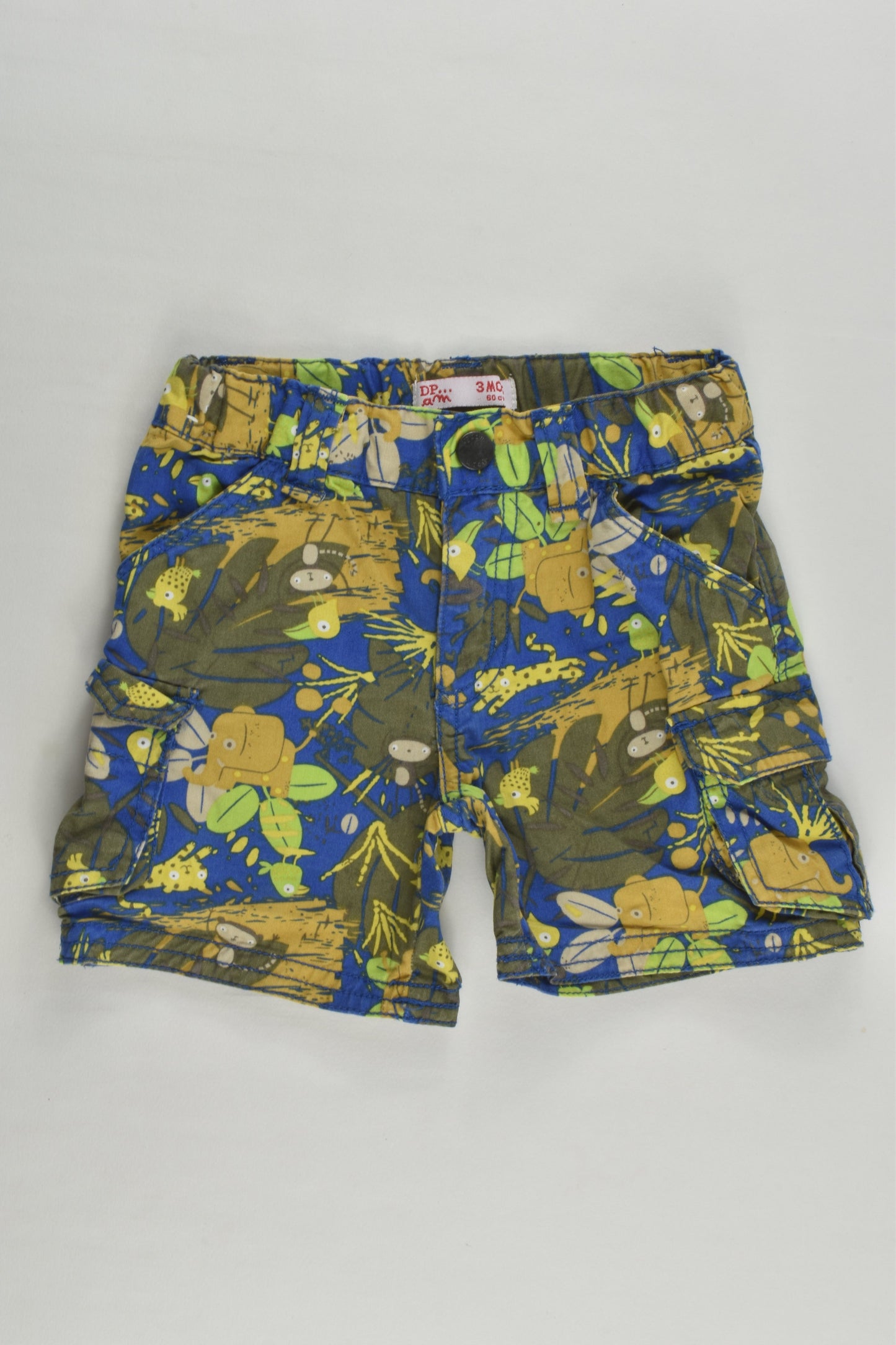 Du Pareil Au Même Size 000 (3 months, 60 cm) Animals Shorts