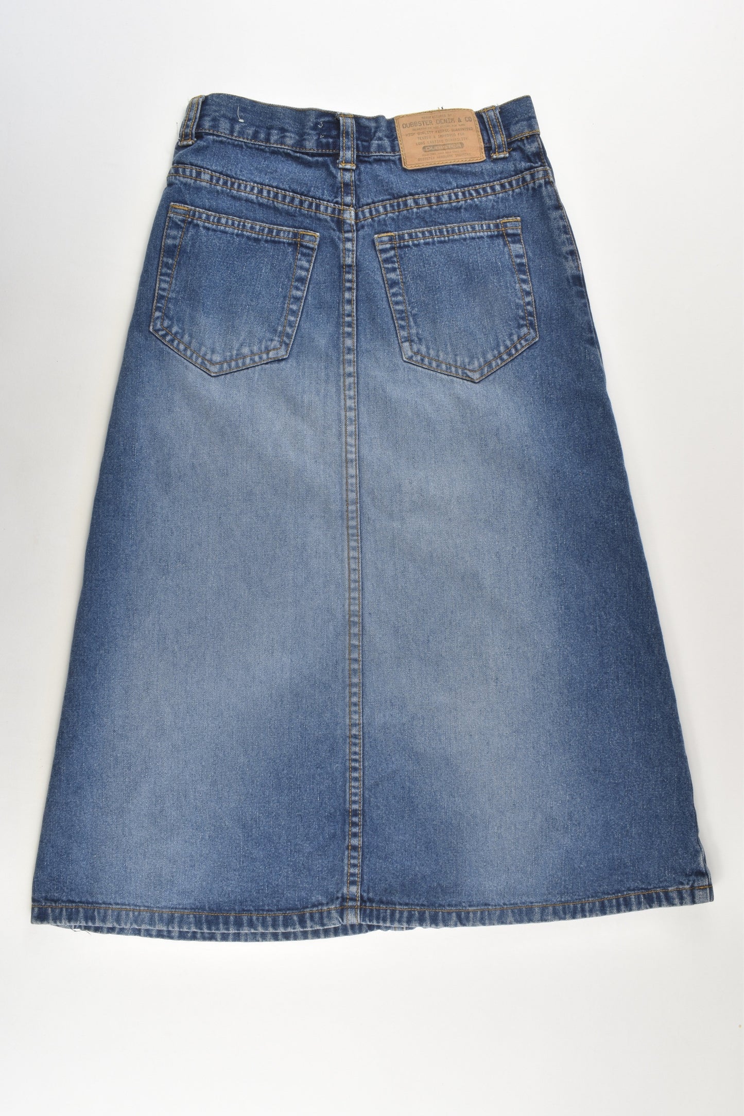 Dubbster Size 8 (128 cm) Long Denim Skirt