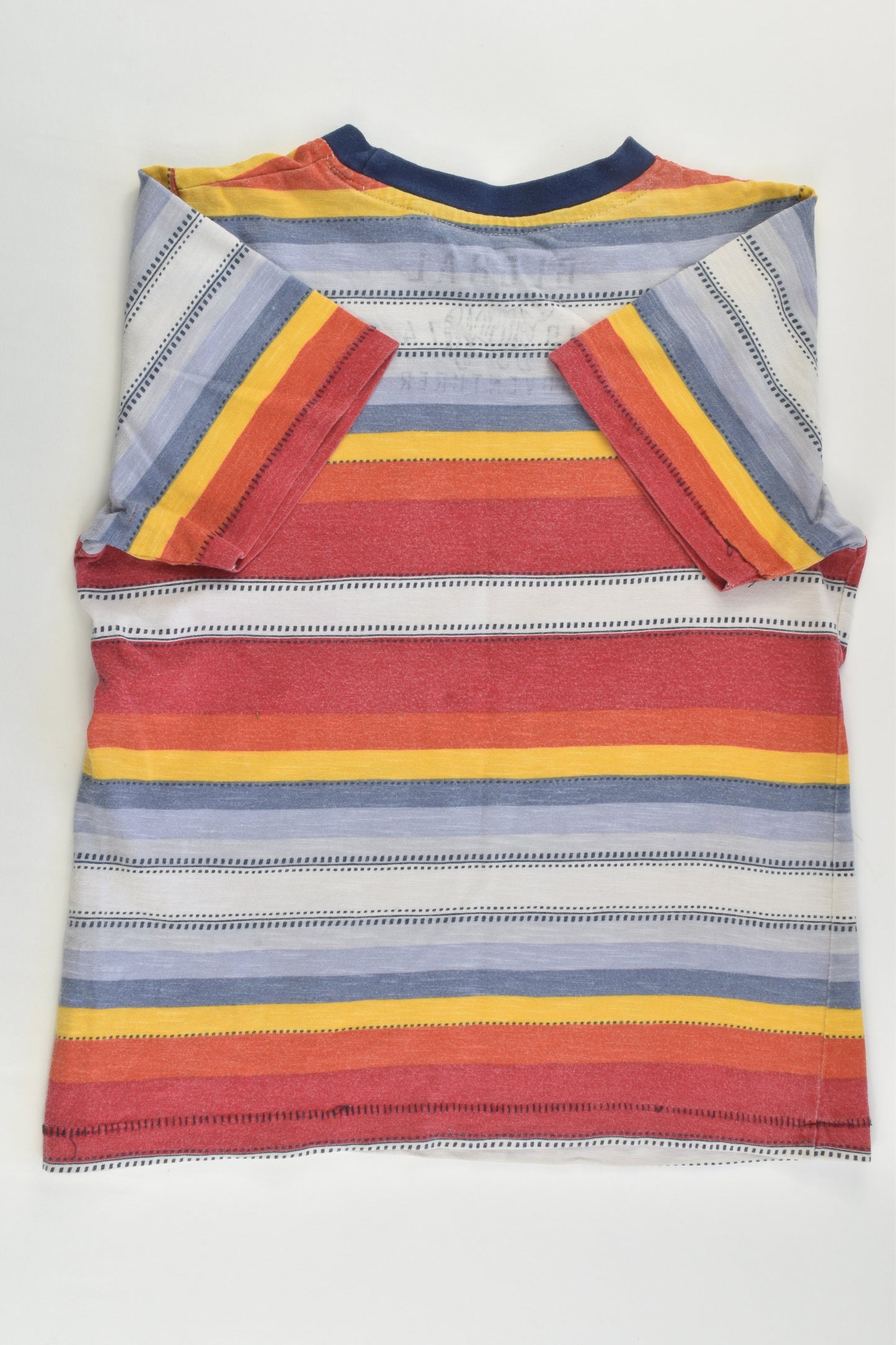 Duck & Dodge Size 6 (116 cm) 'Global Adventurer' Striped T-shirt