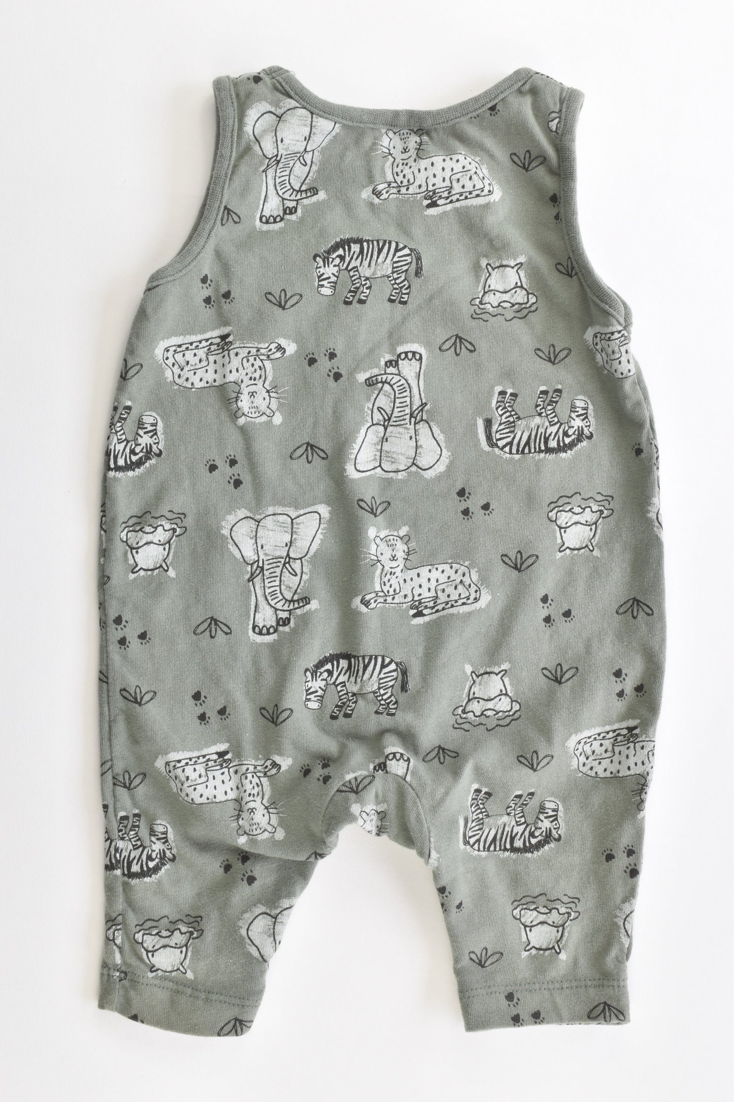 Dymples Size 00 Savannah Cotton Romper