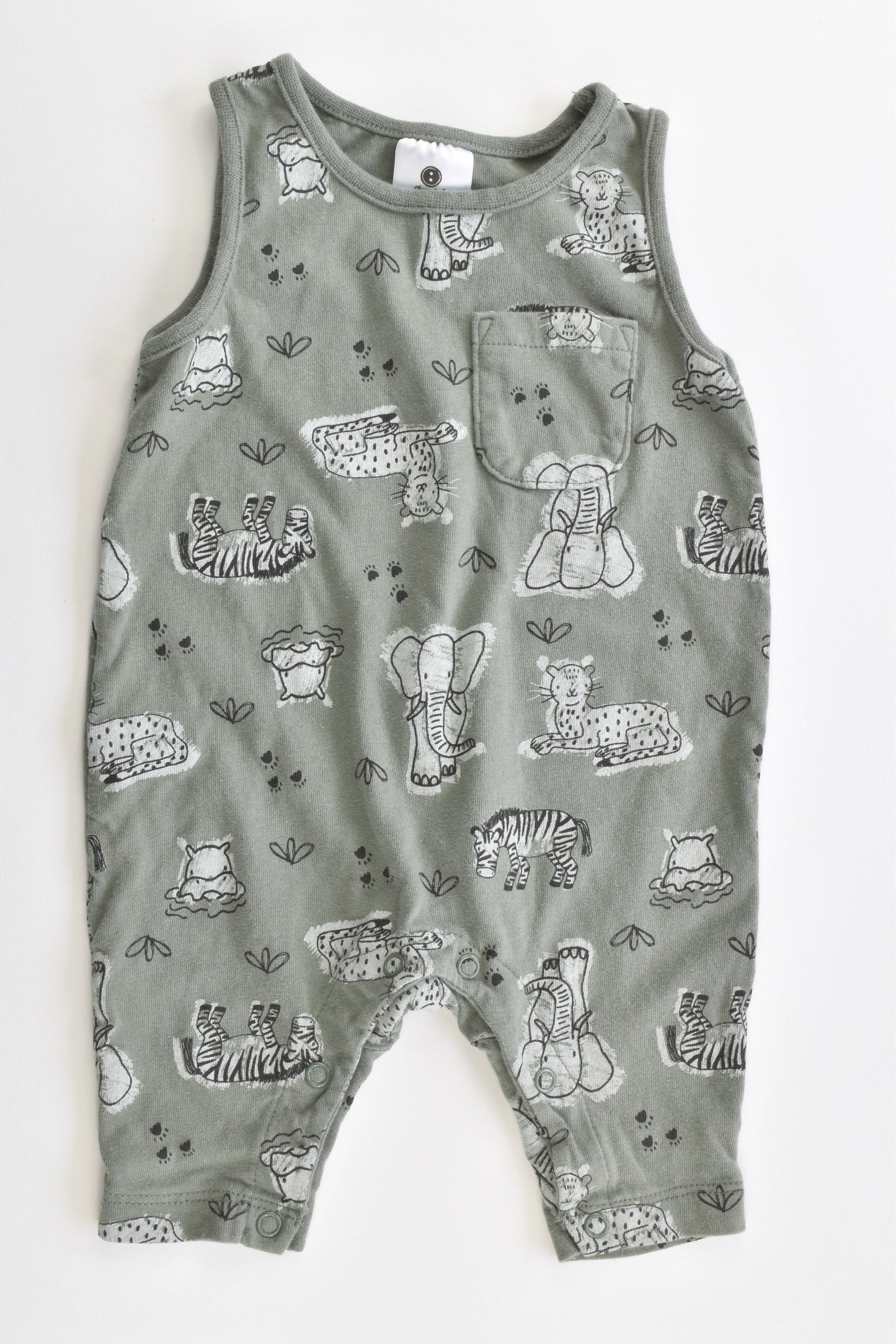 Dymples Size 00 Savannah Cotton Romper