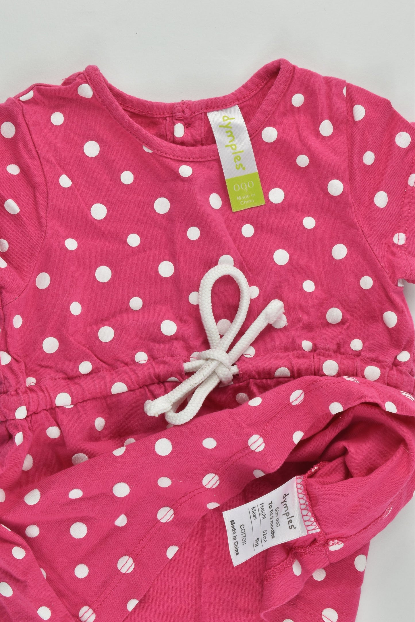 Dymples Size 000 (62 cm) Polka Dots Dress