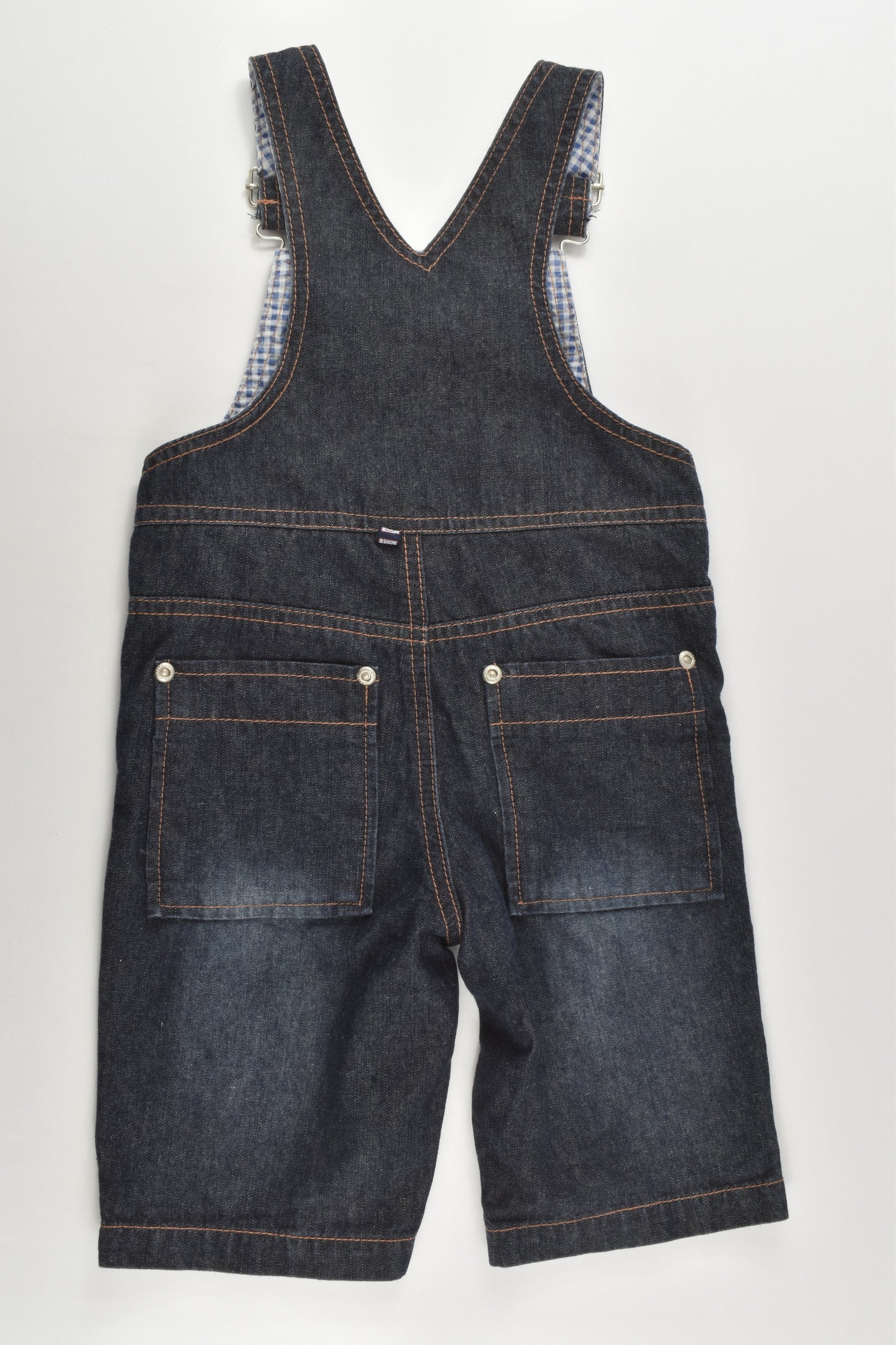 Dymples Size 1 (18 months, 84 cm) Short Denim Overalls