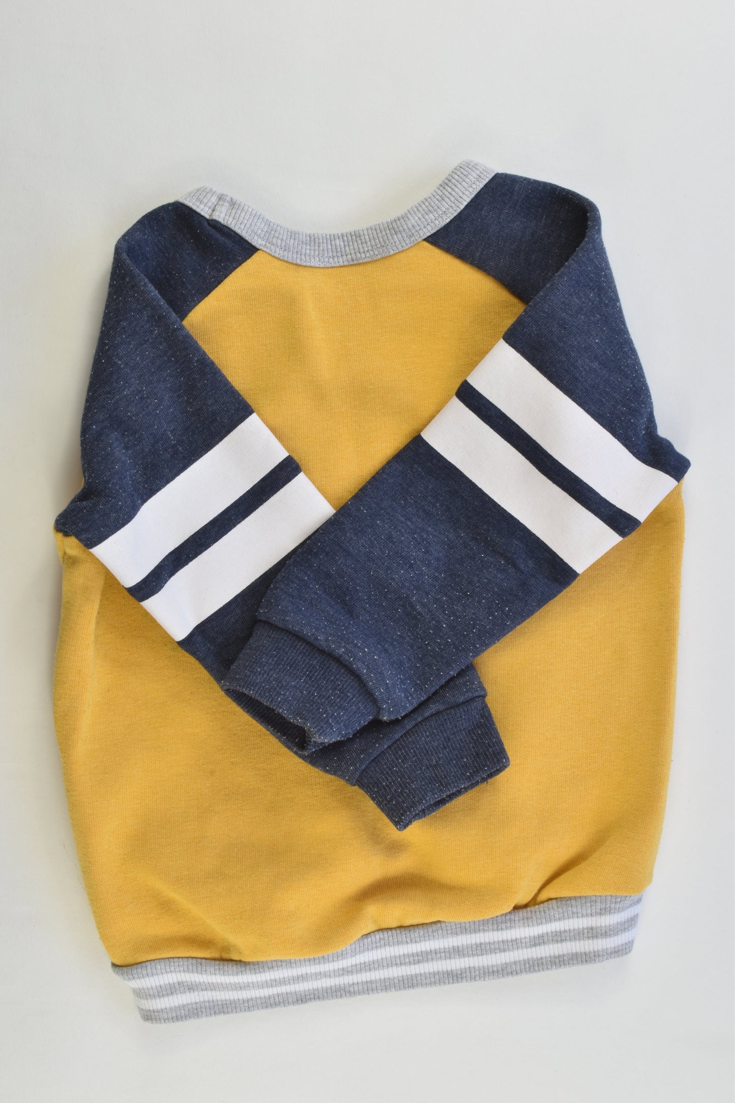 Dymples Size 1 (18 months) Mustard Bear Sweater