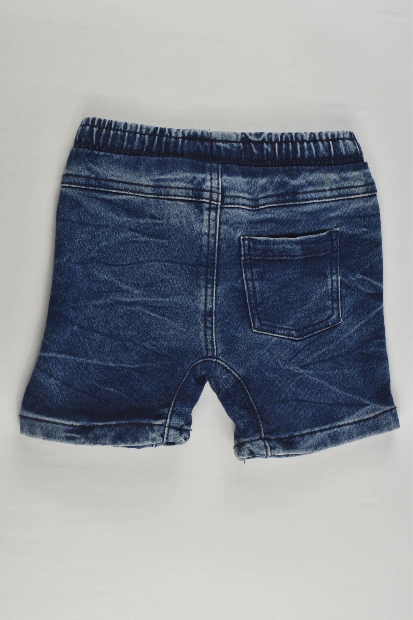 Dymples Size 1 Stretchy Acid Wash Denim Shorts