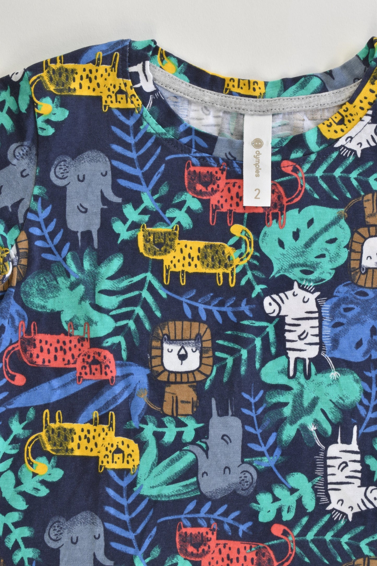 Dymples Size 2 Animals T-shirt