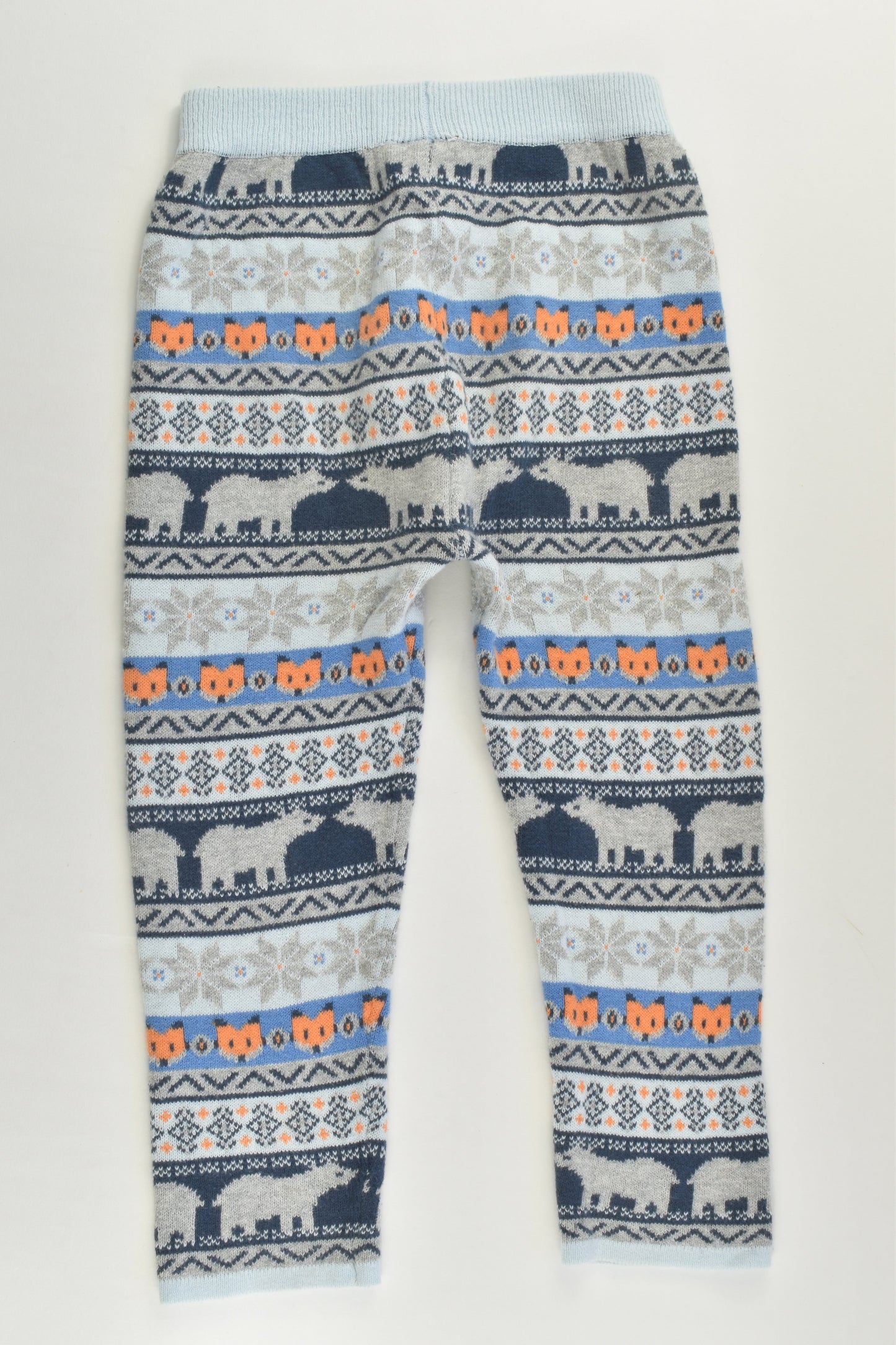 Dymples Size 2 Knitted Forest Animals Pants