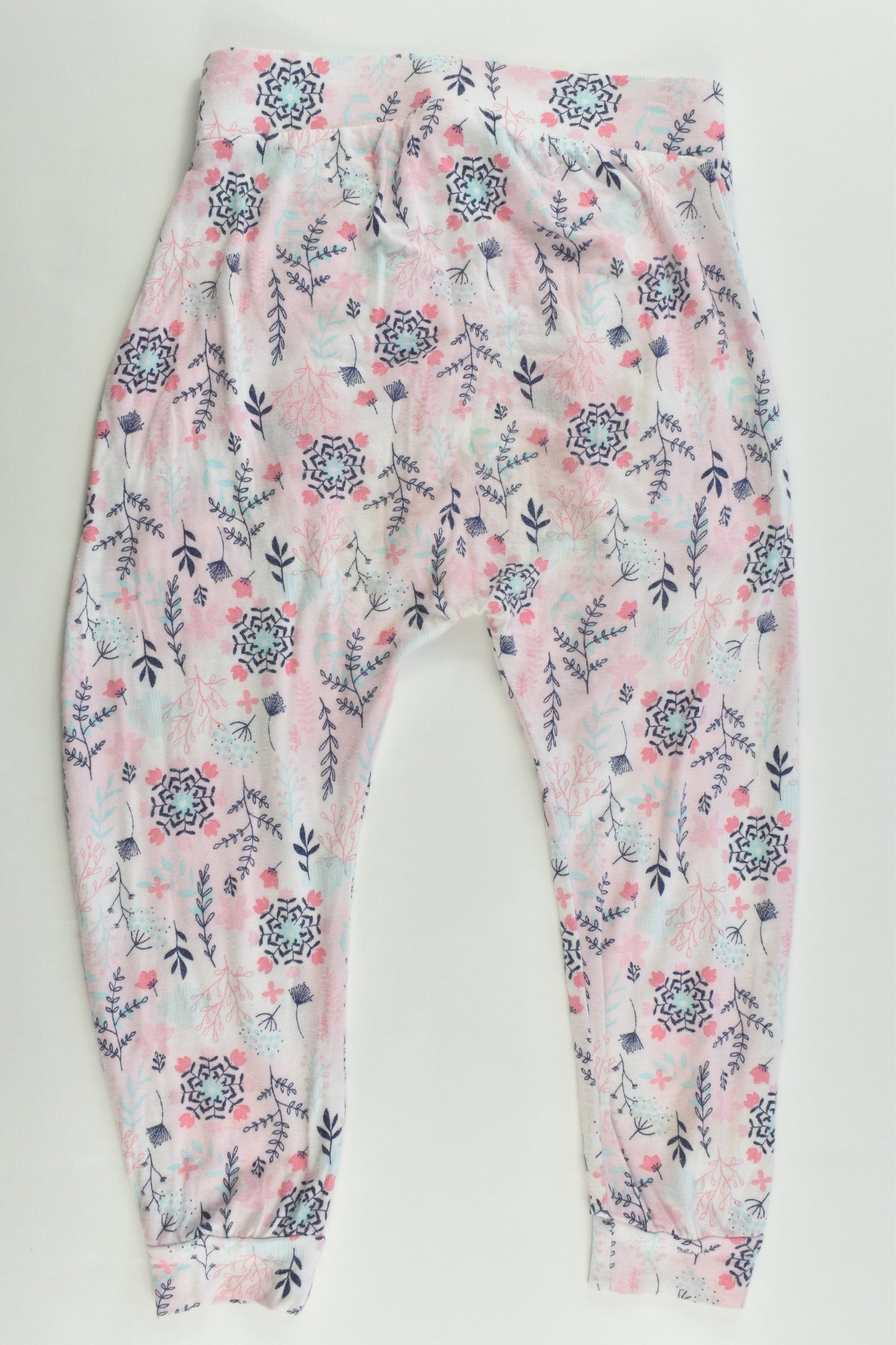 Dymples Size 2 Lightweight Floral Pants