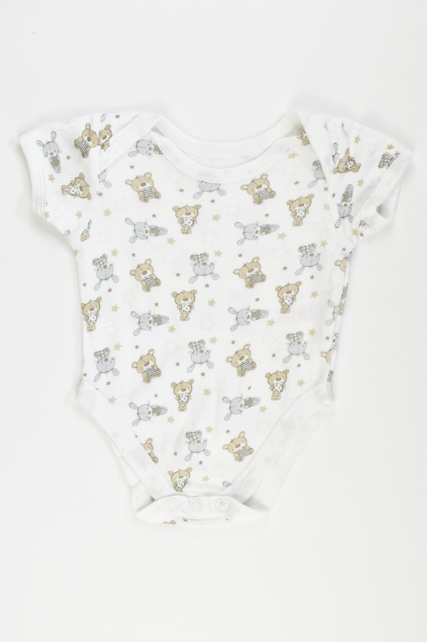 Early Days By Primark Size 0-3 months Bears Bodysuit