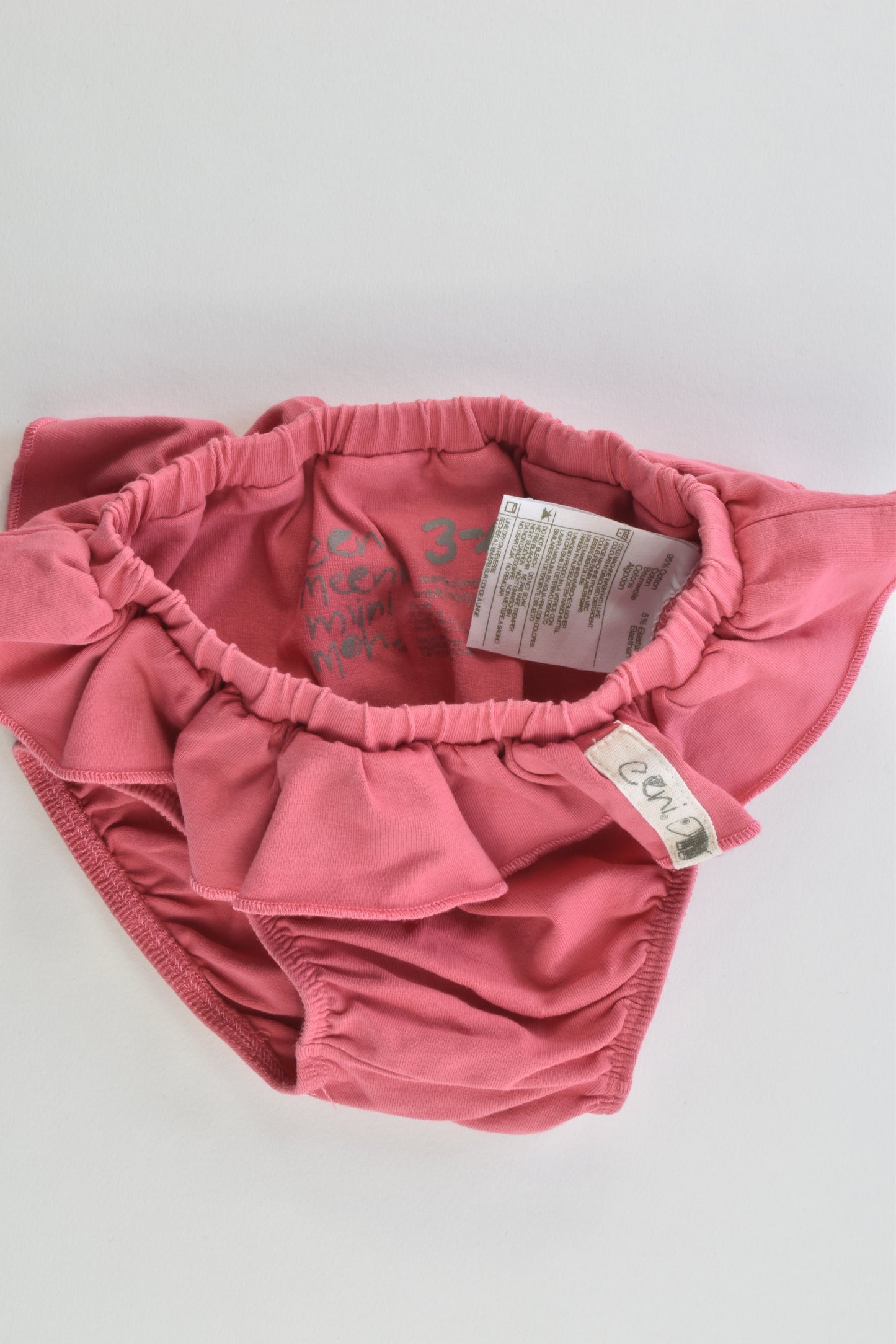 Eeni Meeni Miini Moh Size 00 (3-6 months) Nappy Cover with Ruffle