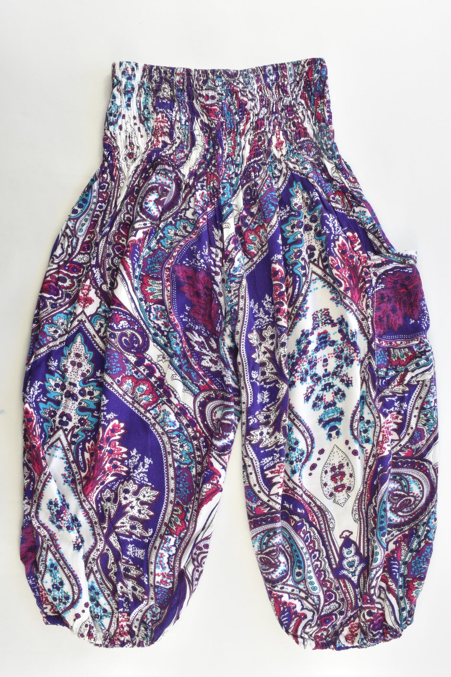 El Shadai Collection Size approx 6-10 Lightweight Baggy Bali Pants
