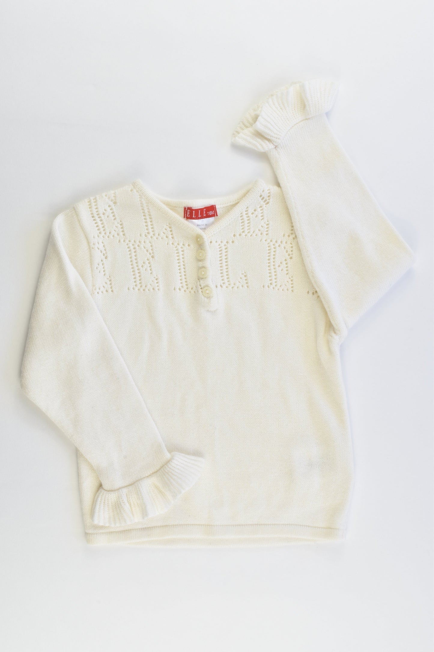 Elle Size 1-2 (18 months) Knitted Jumper