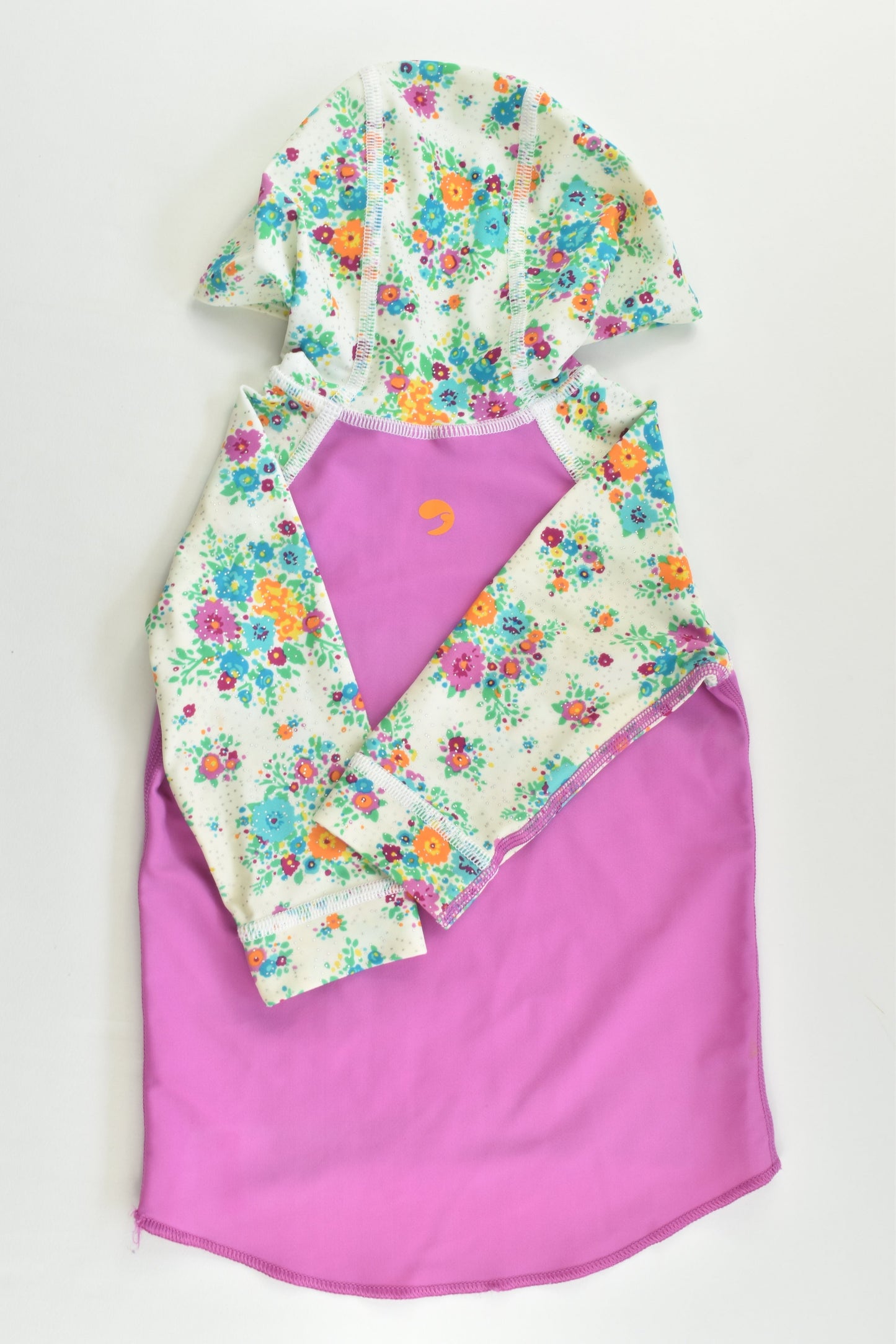 Escargot Size 0 (6-12 months) Hooded Rashie Top