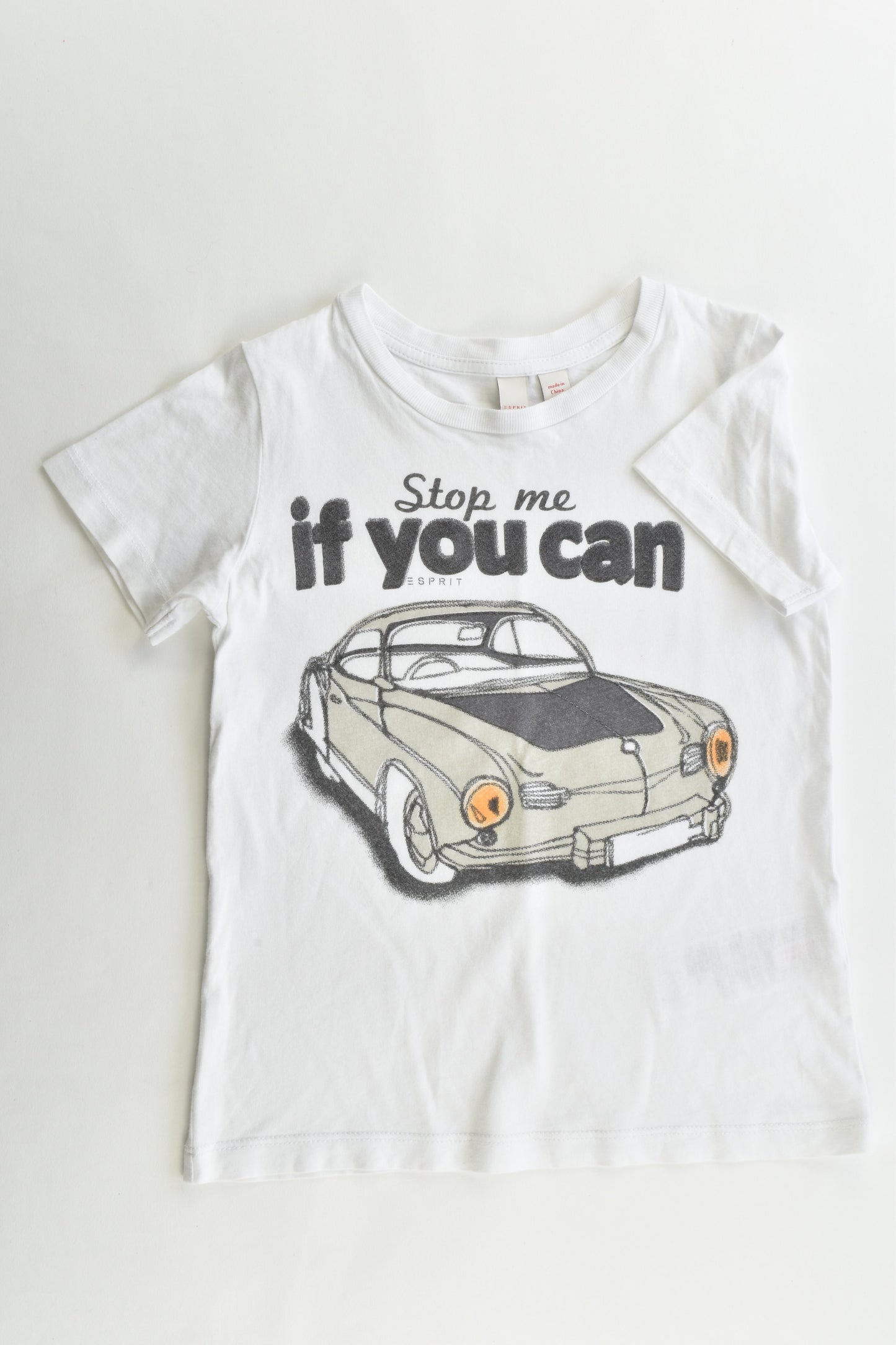 Esprit Size 4-5 "Stop Me If You Can" T-shirt
