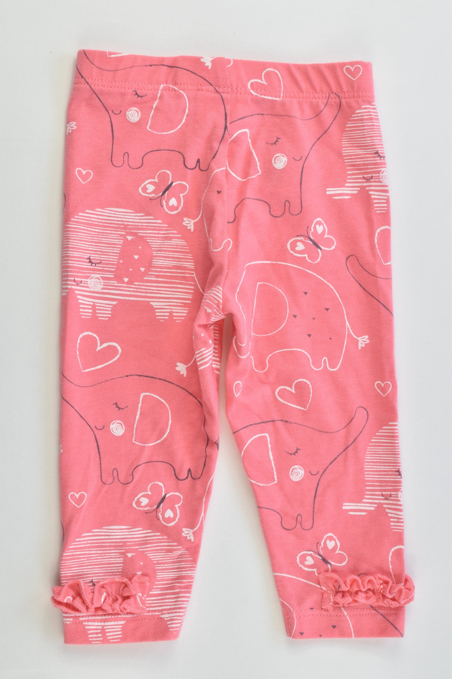 F&F Baby Size 00 (3-6 months, 68 cm) Elephant Leggings