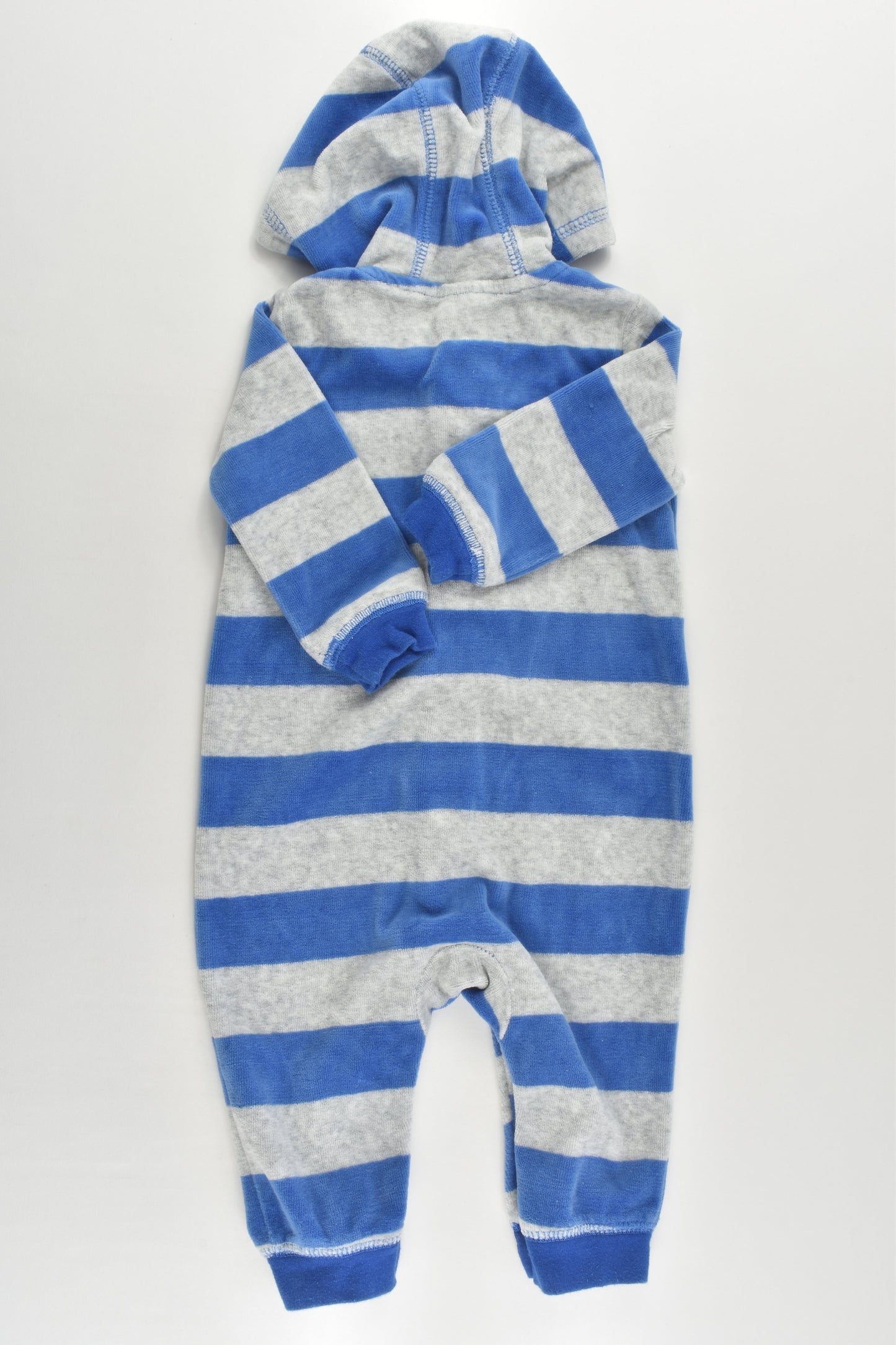 F&F Size 00 (3-6 months, 68 cm) Velour Onesie