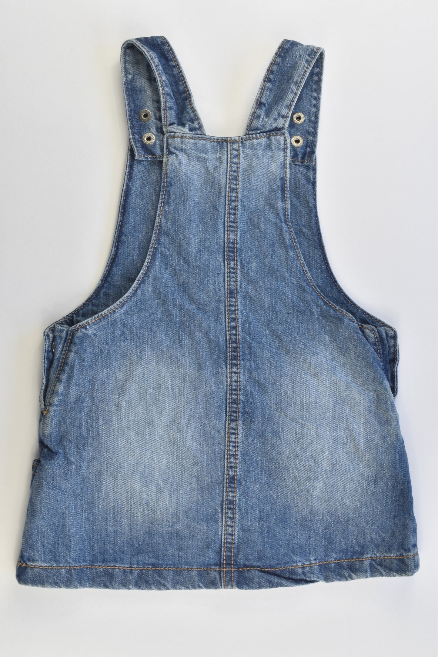 F&F Size 1 (12-18 months) Soft Denim Dress