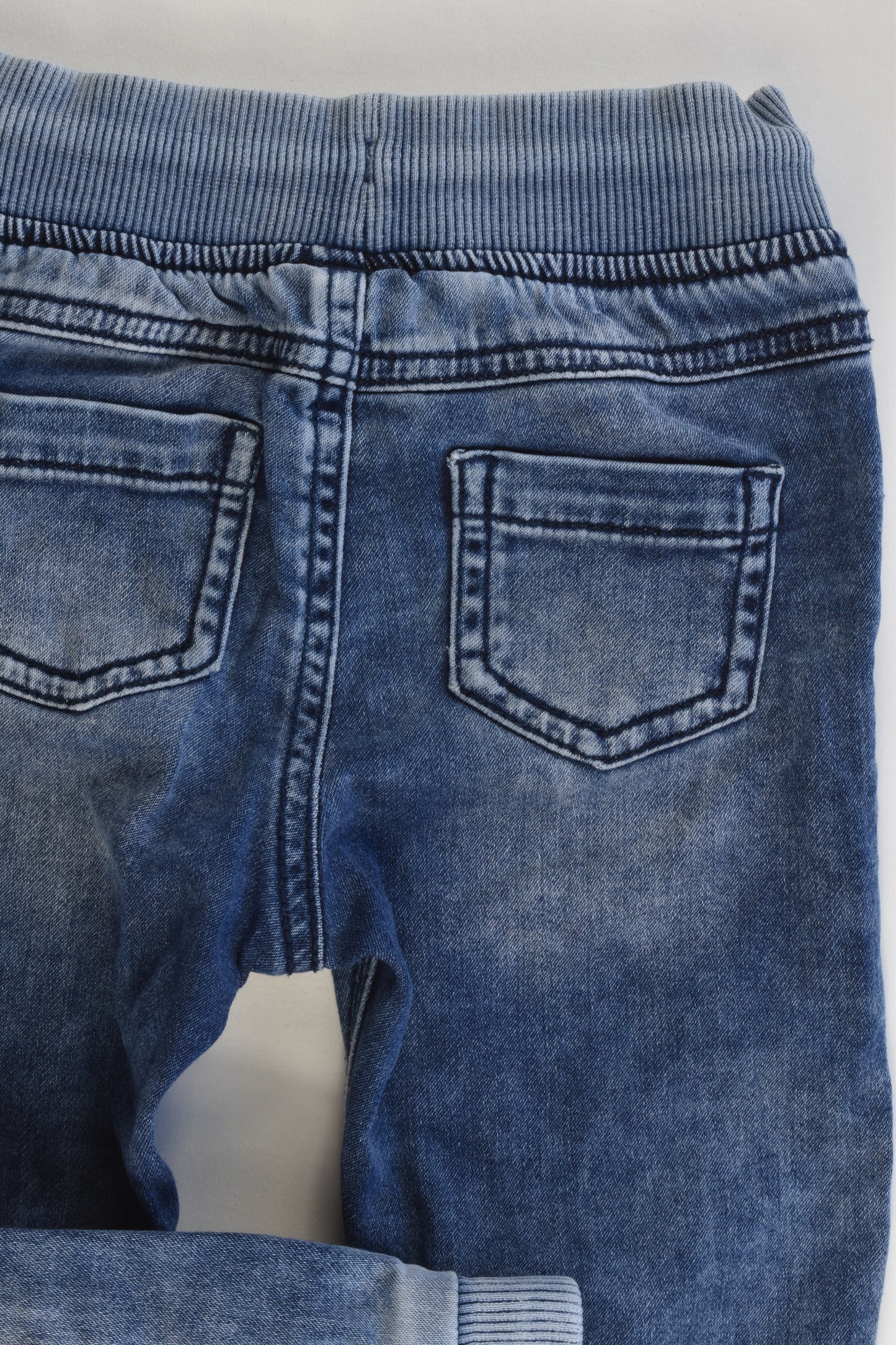 F&F Size 18-24 months (92 cm, 2) Denim-like Stretchy Pants