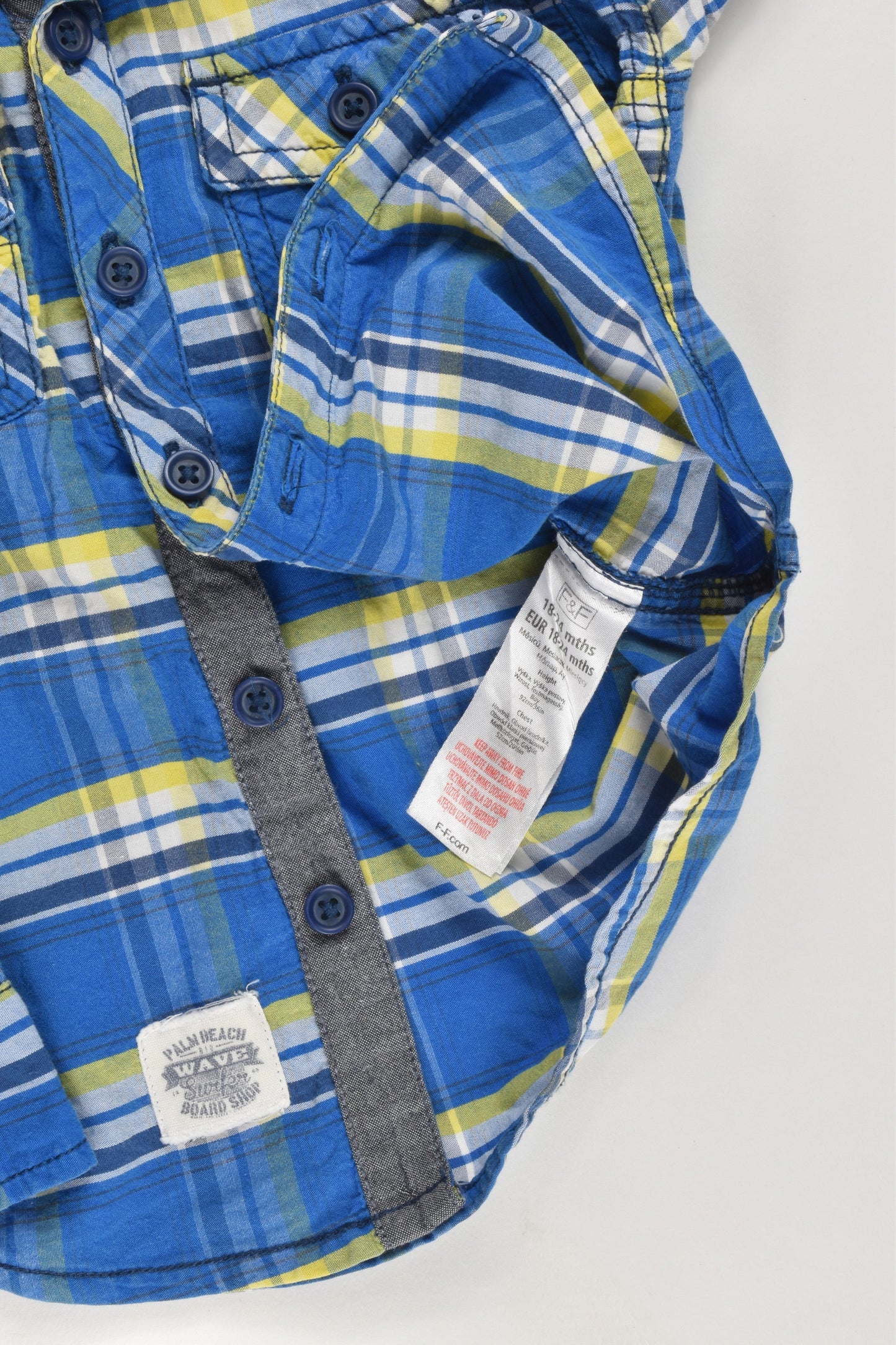 F&F Size 18-24 months Collared Shirt