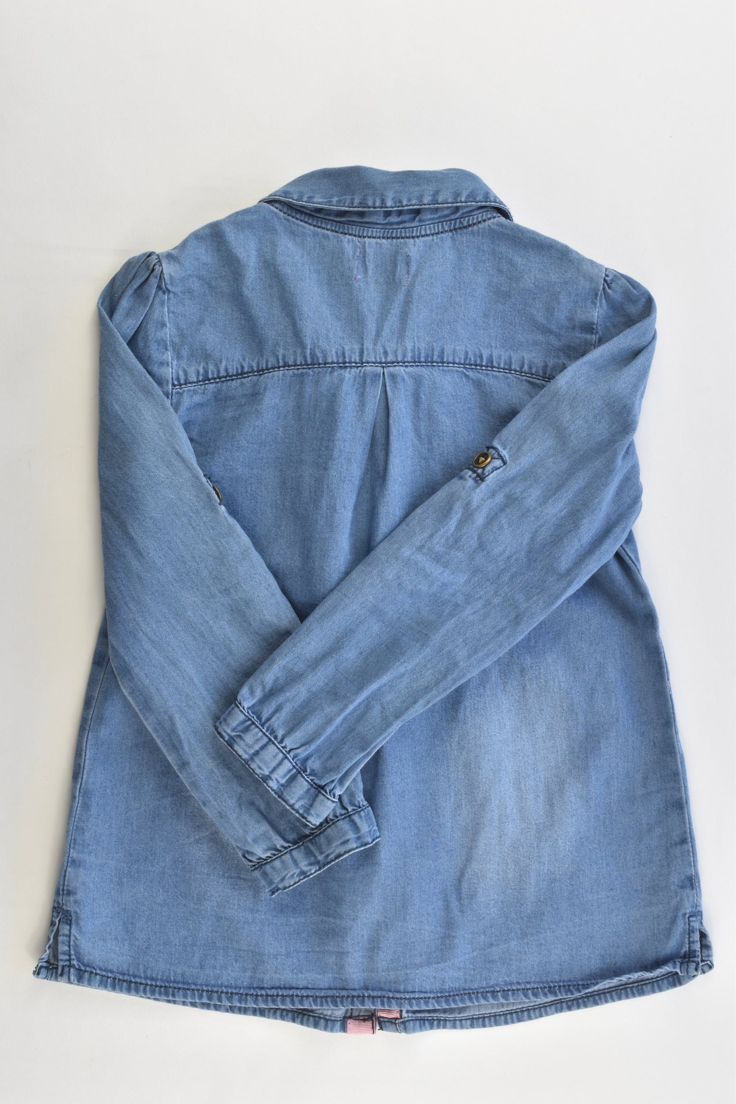 F&F Size 3-4 (104 cm) Soft Collared Denim Shirt