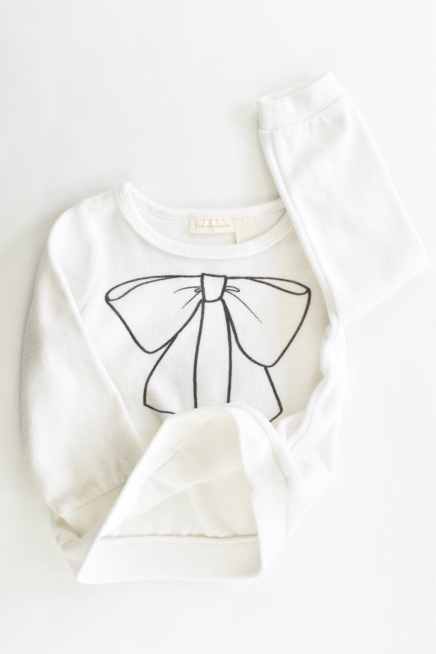 First Impressions Size 18 months Velour Sweater