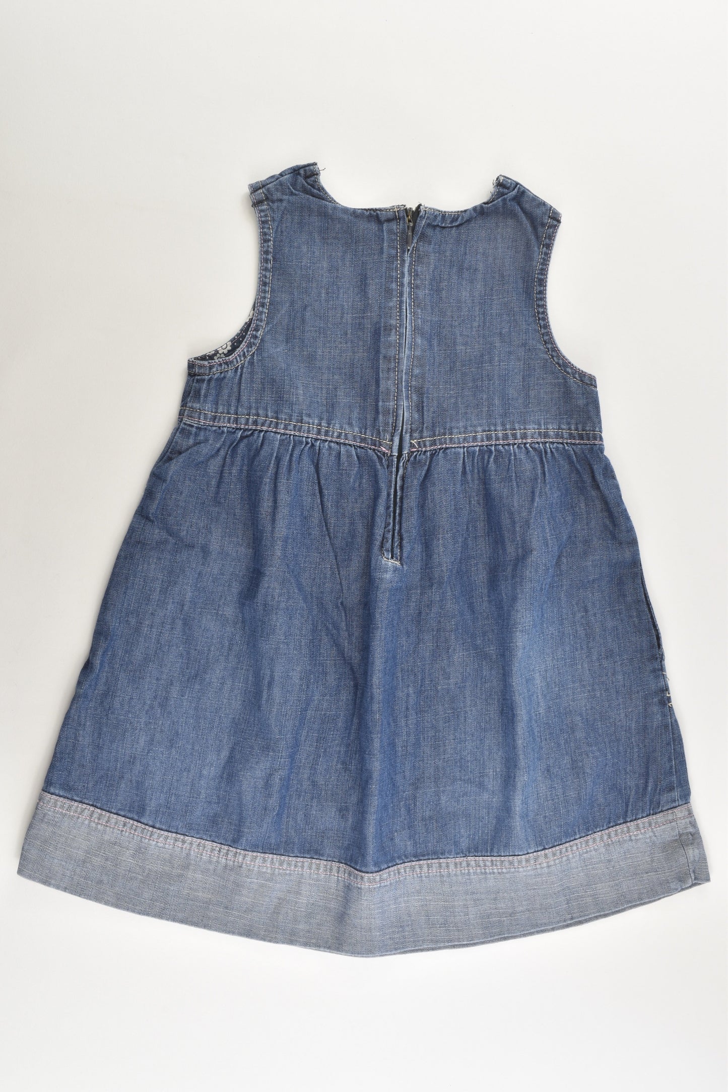 Fix by Lindex (Sweden) Size 2 (92 cm) Lightweight Denim Dress