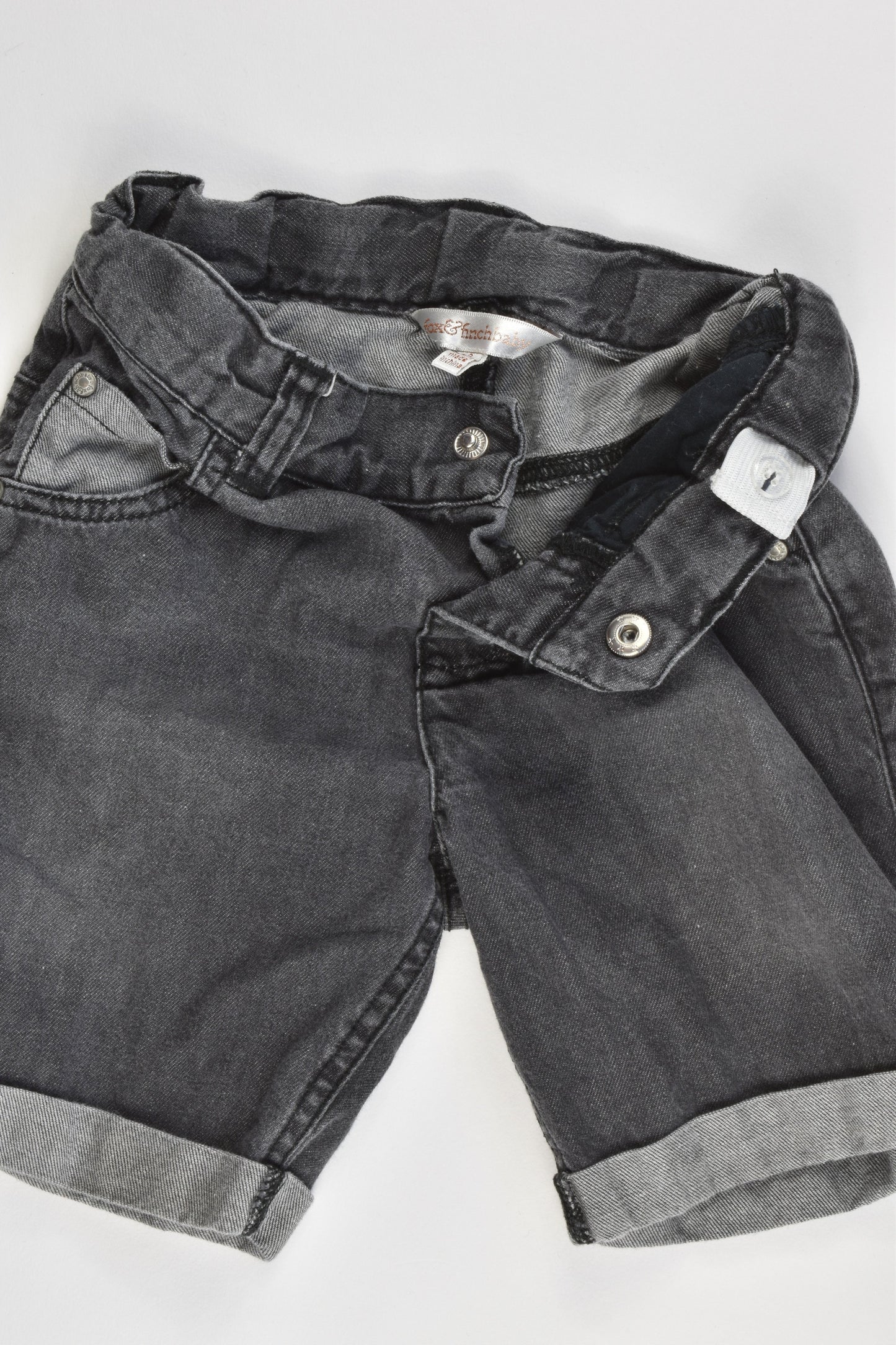 Fox & Finch Size 2 Soft Denim Shorts