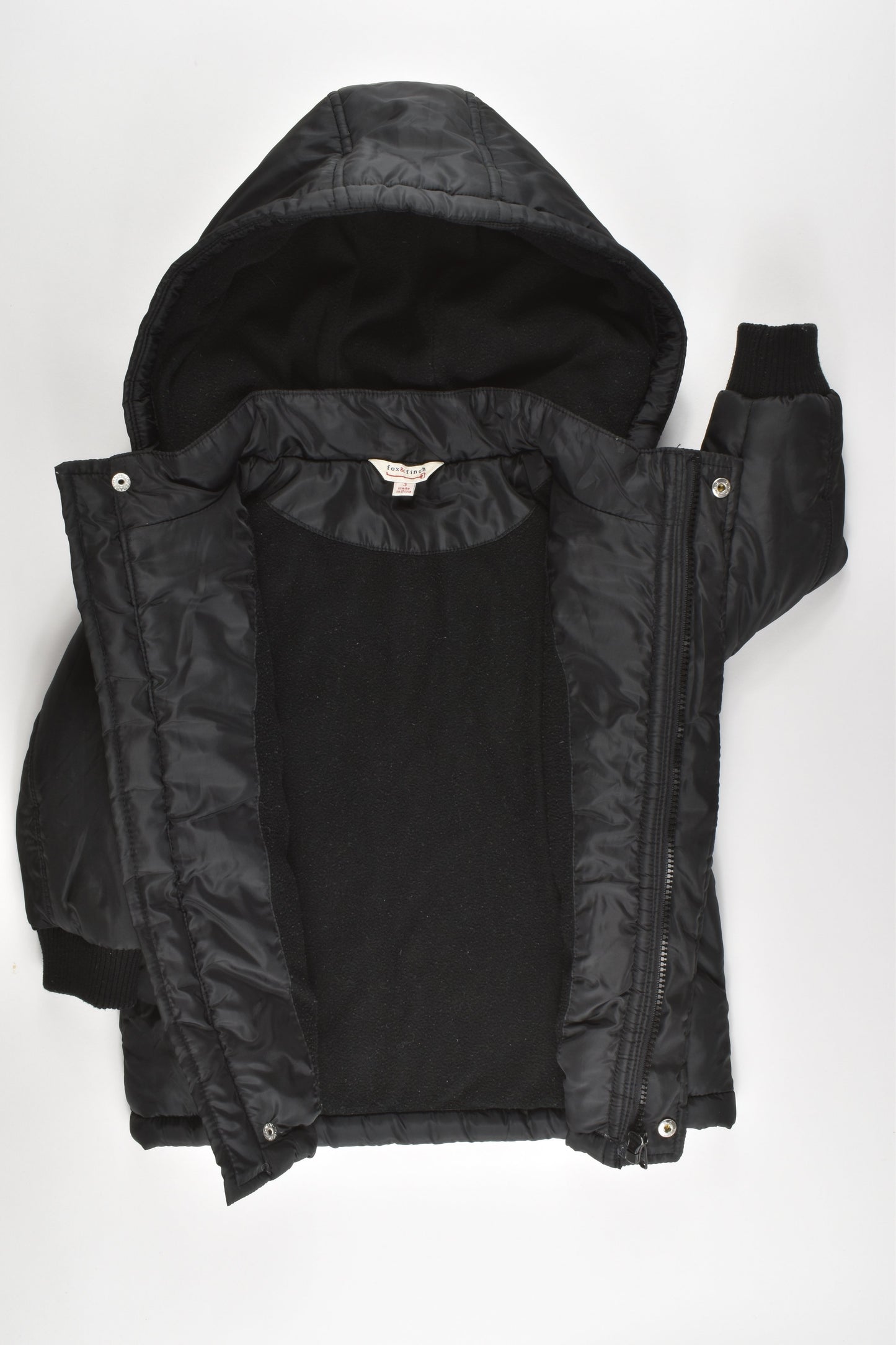 Fox & Finch Size 3 Winter Hooded Jacket