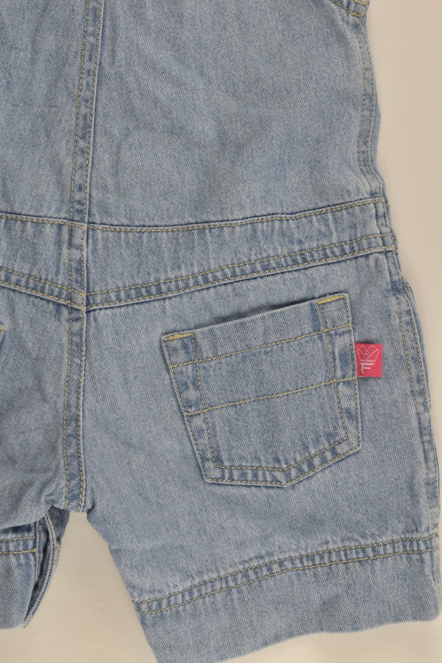Fred Bare Size 00 Denim Playsuit