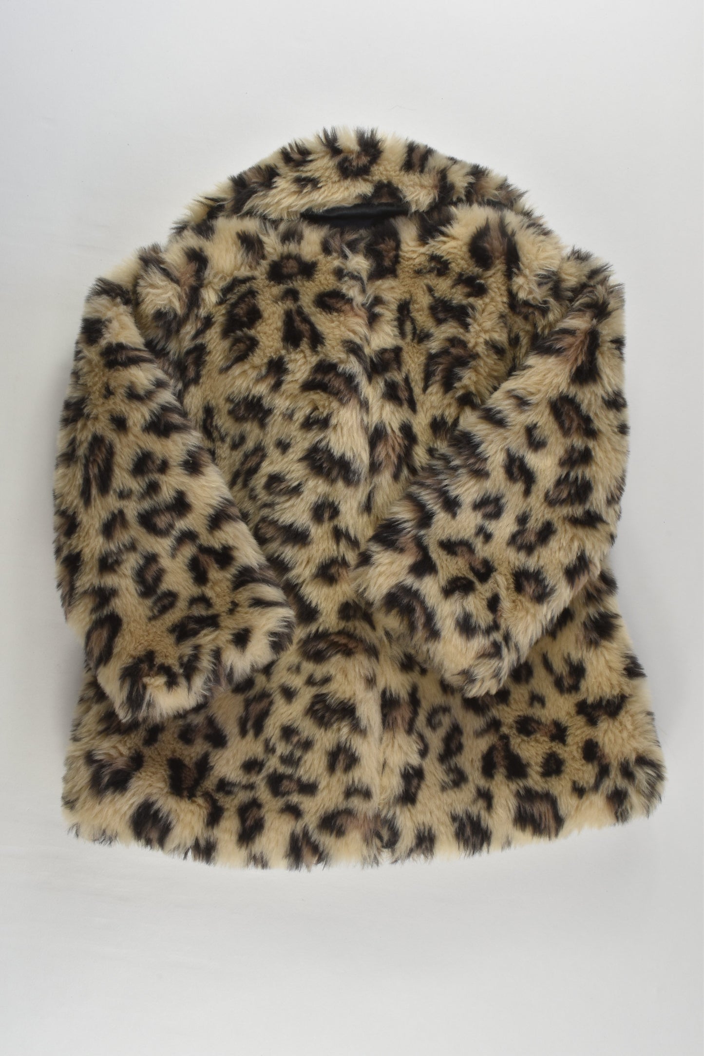 Fred Bare Size 1 Leopard Print Fluffy Jacket