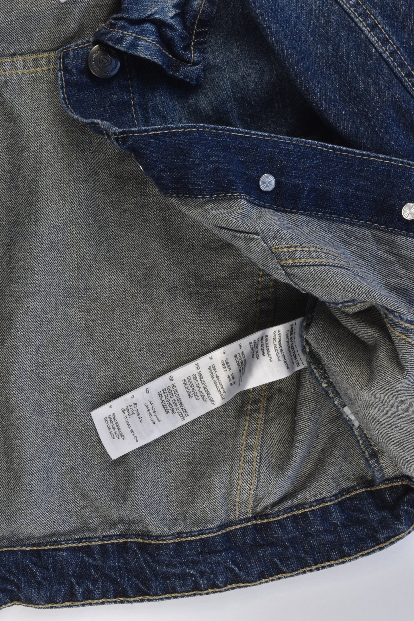 Free by Cotton On Size 12 Denim Jacket
