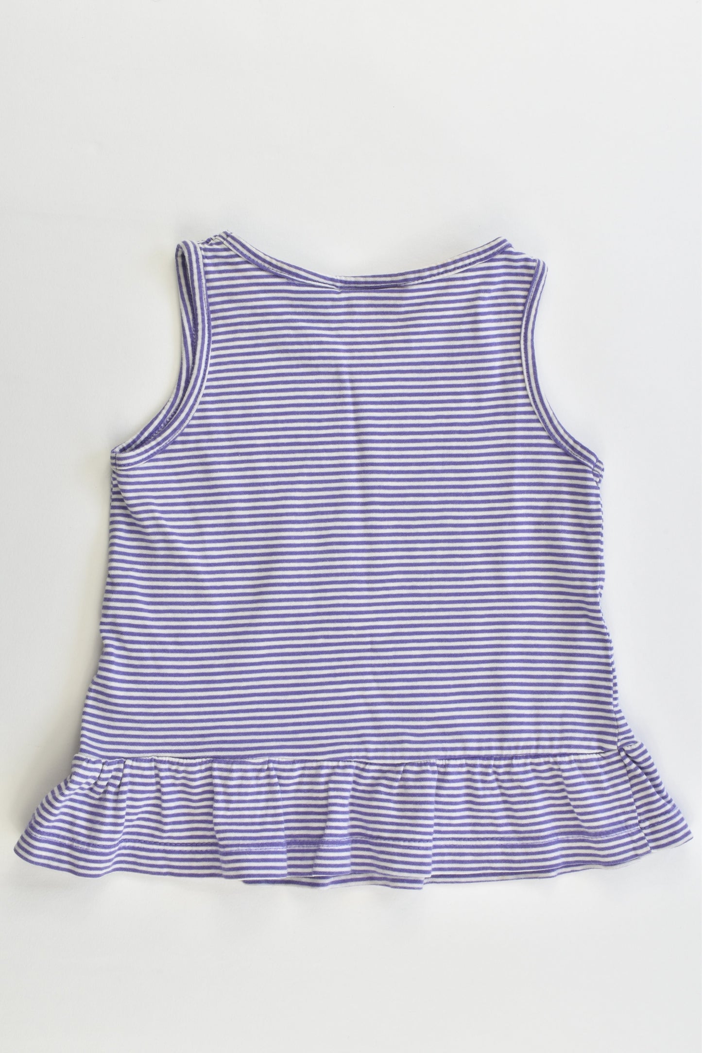 Fun Spirit Size 1 (84 cm) Bird and Tree Striped Top