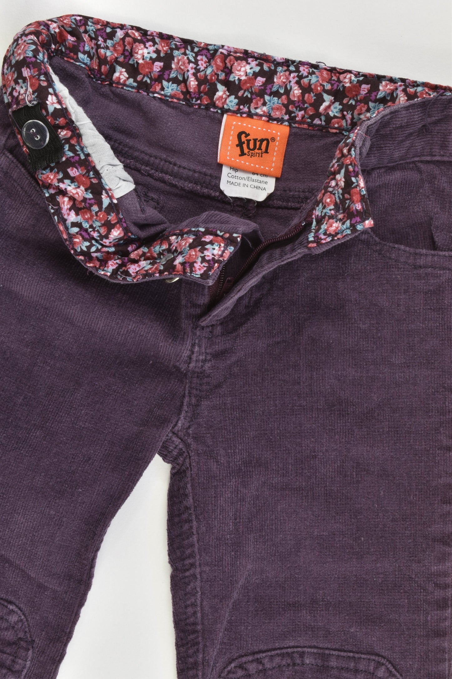 Fun Spirit Size 5 Soft and Stretchy Cord Pants