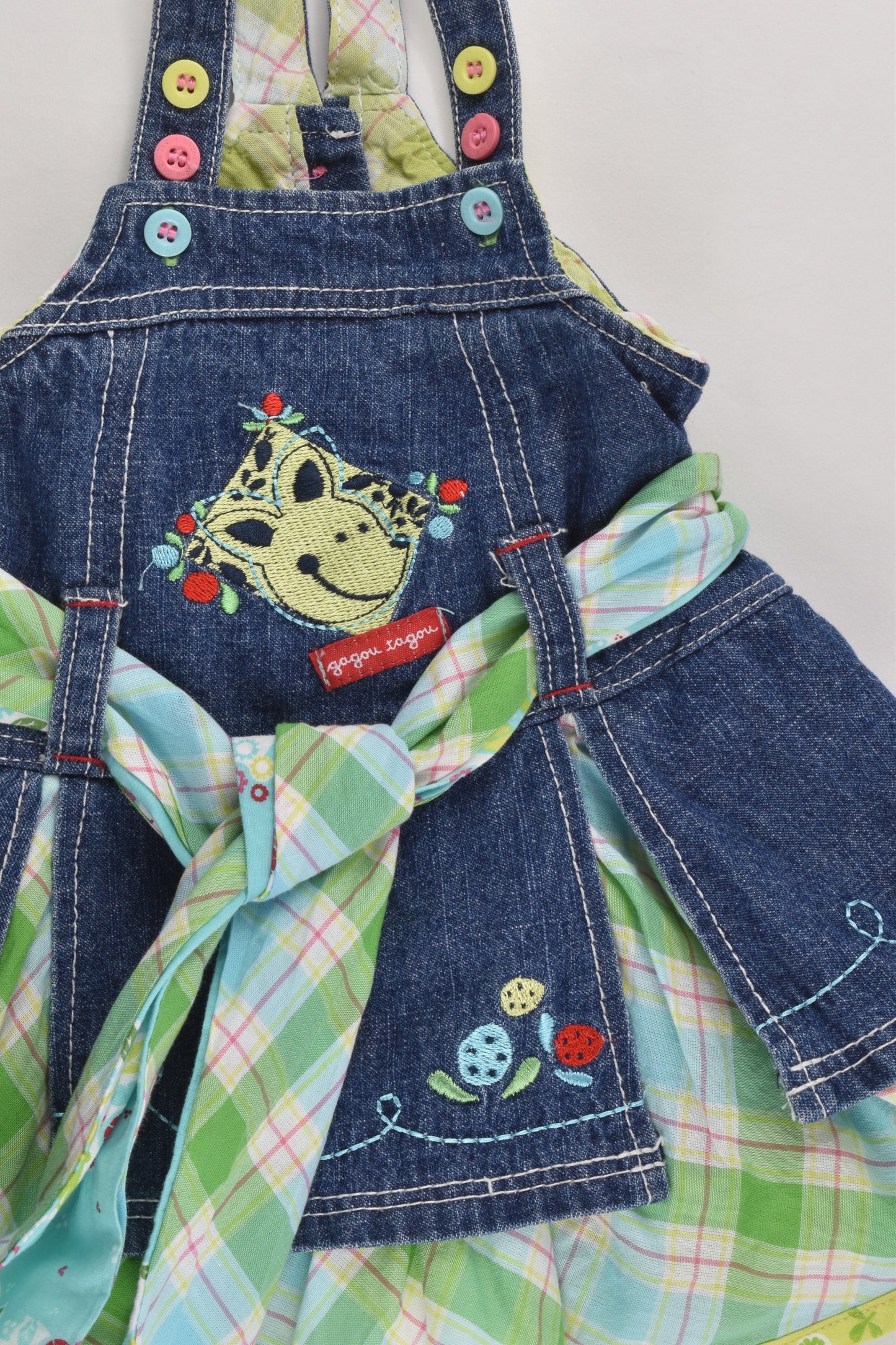 Gagou Tagou (France) Size 000 Denim Dress
