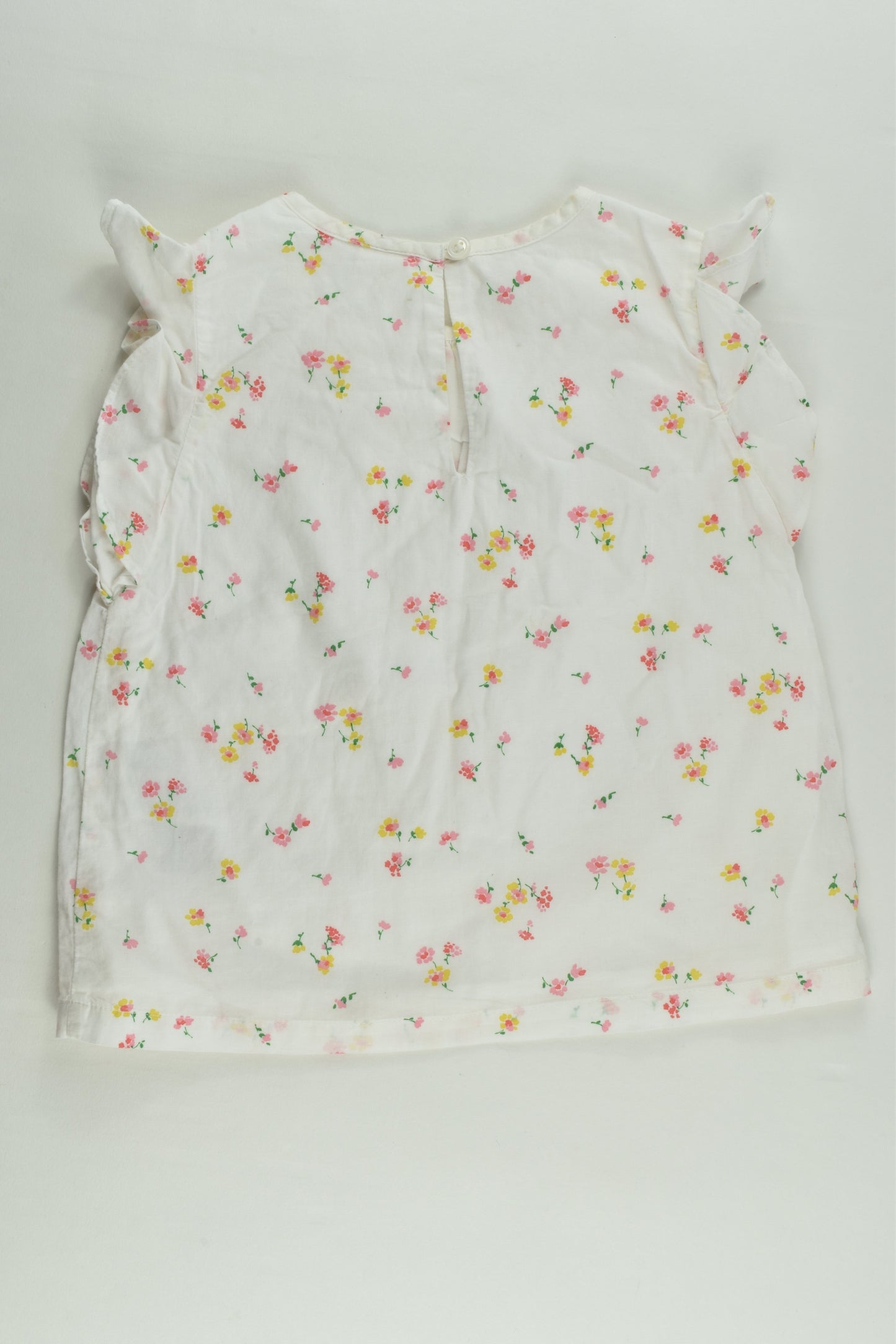 Gap Size 3 Lined Floral Shirt