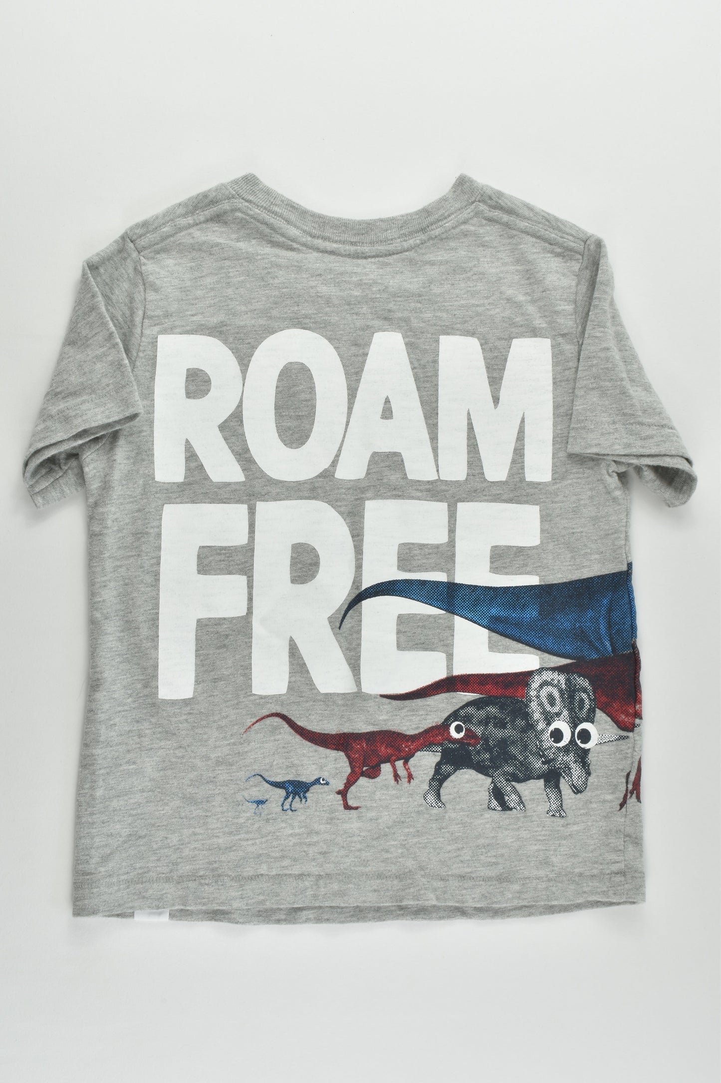 Gap Size 4 'Roam Free' Dinosaur T-shirt