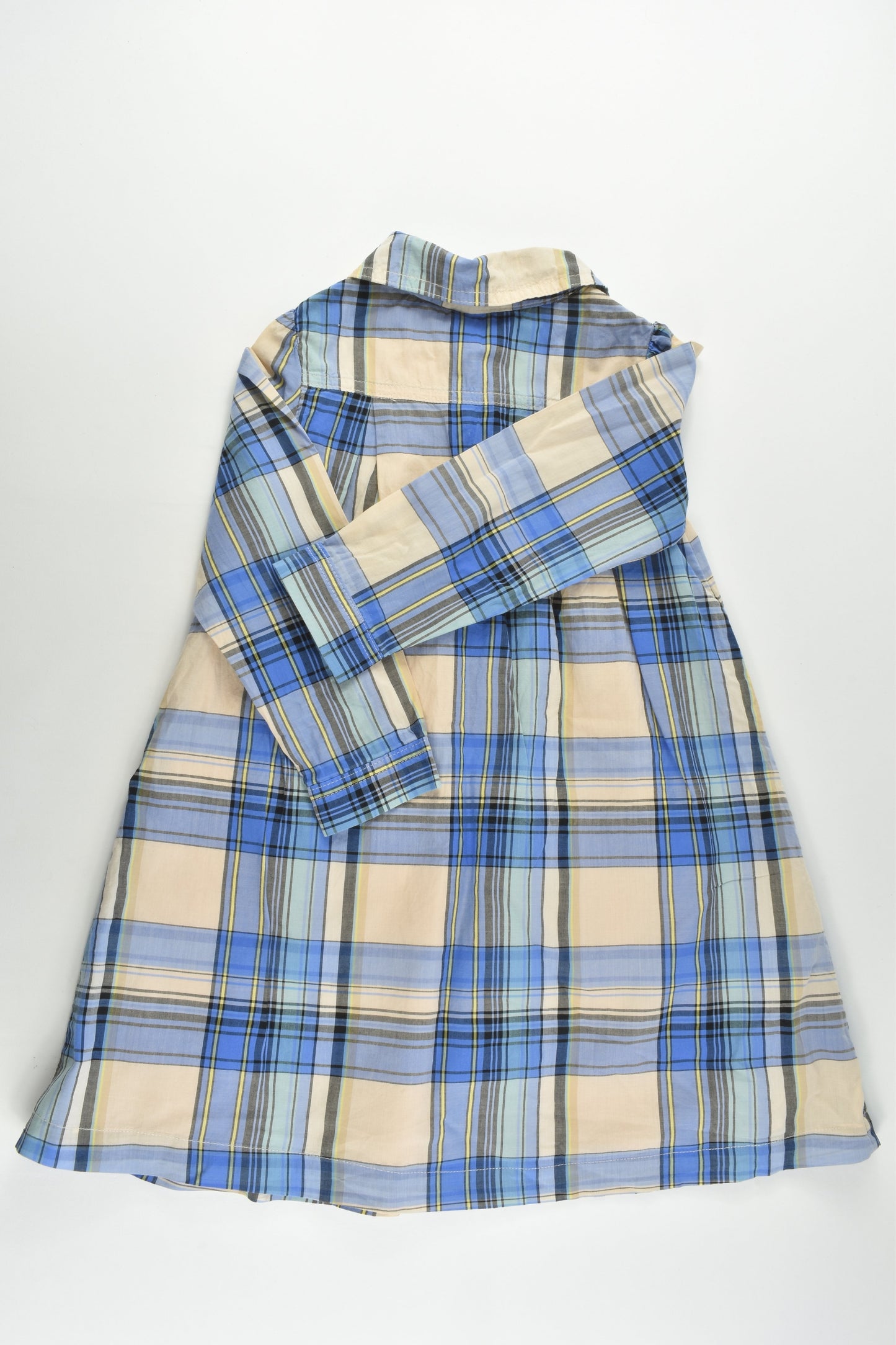 Gap Size 5 Lined Checked Dress