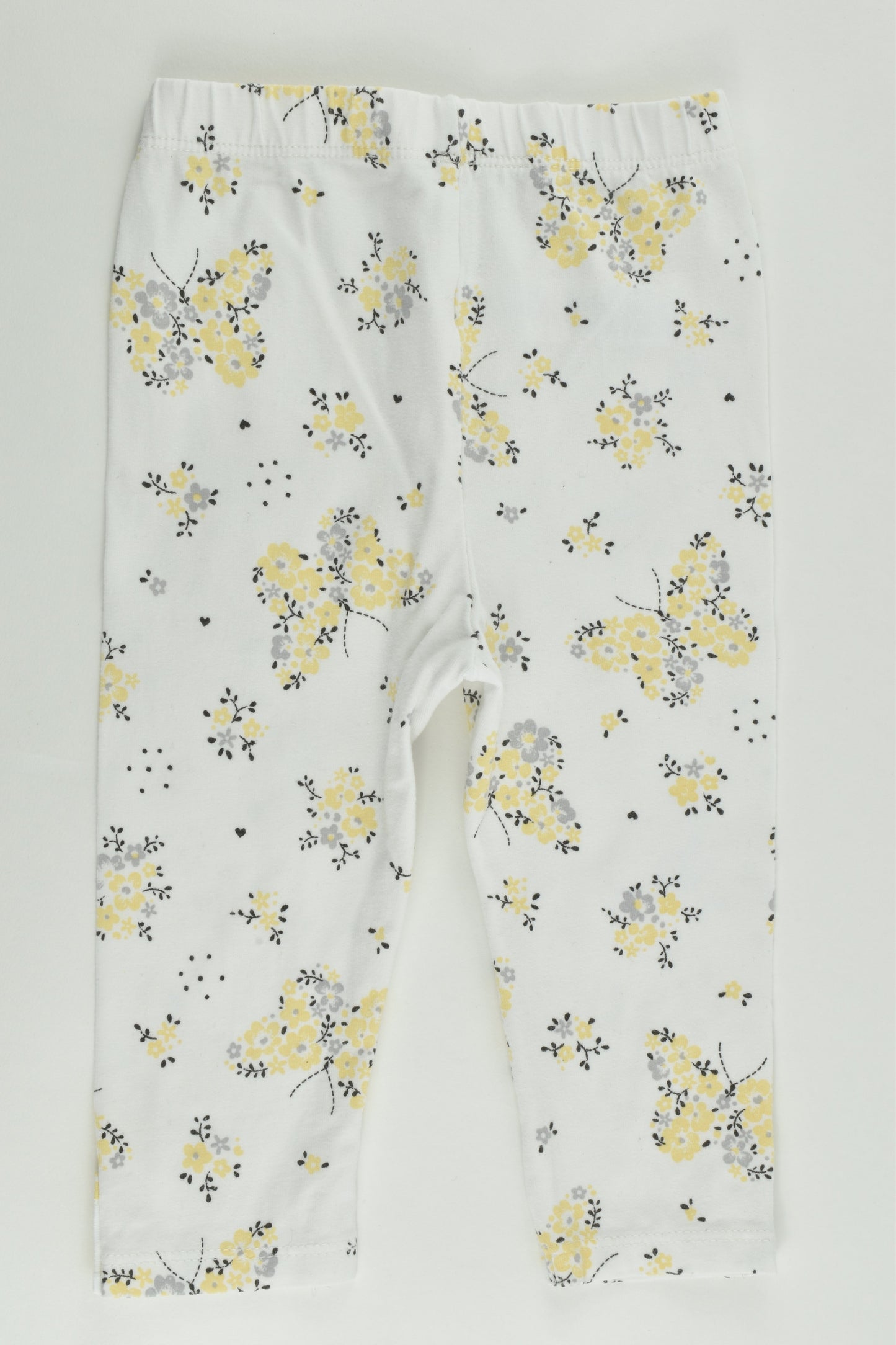 George Size 0 (6-9 months, 68-74 cm) Floral Leggings