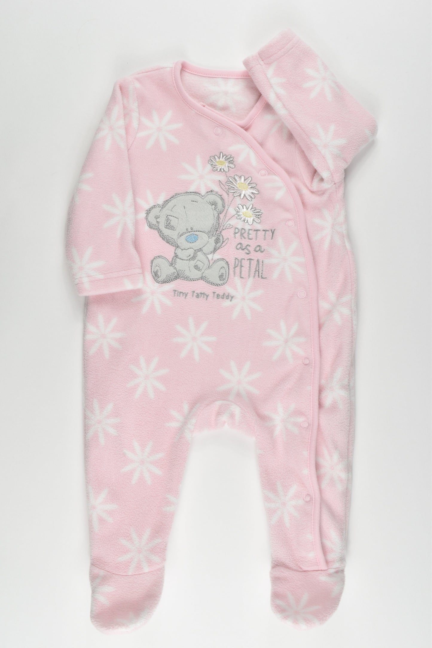 George Size 00 (3-6 months) Fleece Romper