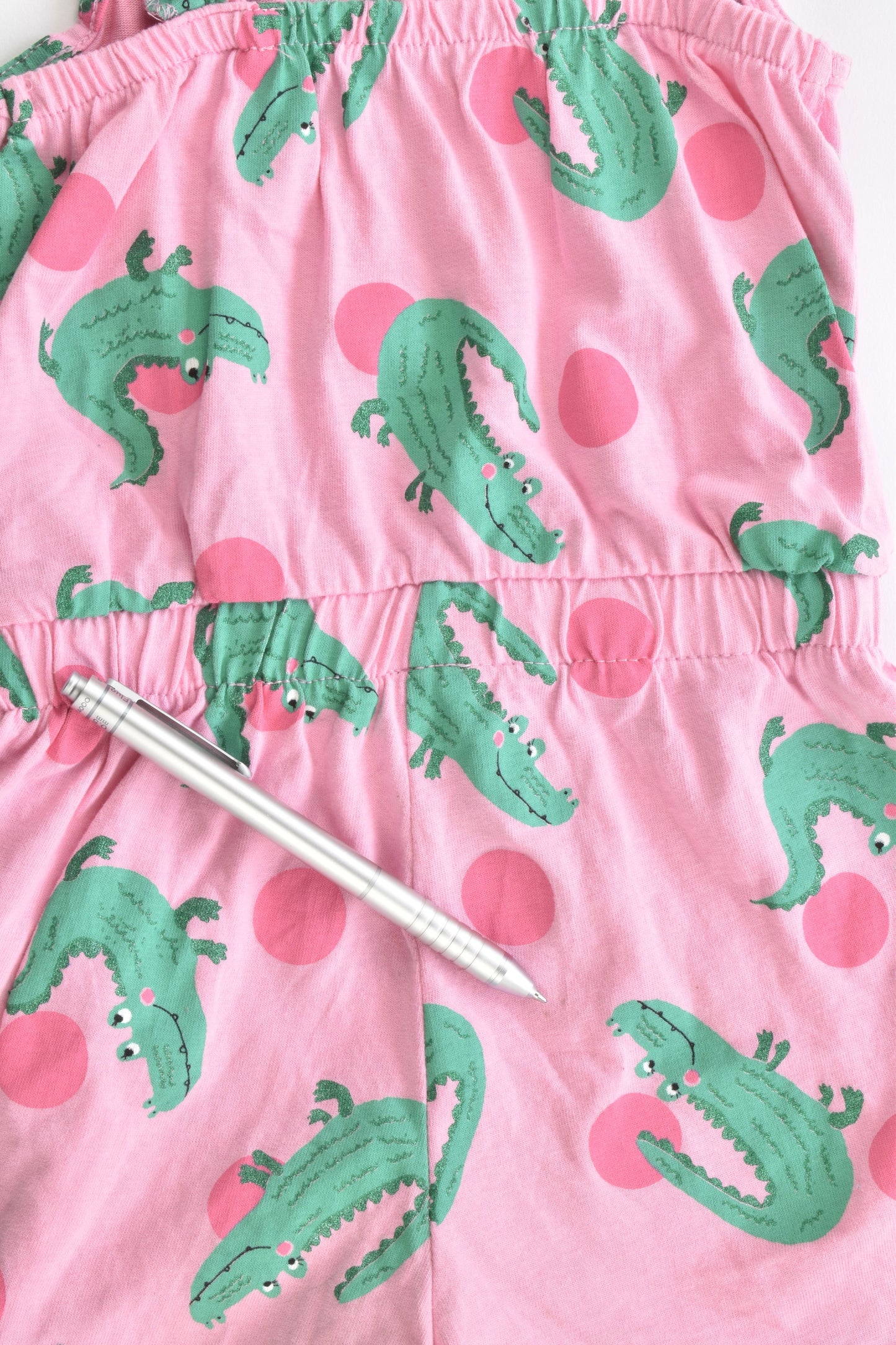 George Size 2 (18-24 months, 86-92 cm) Crocodile Playsuit